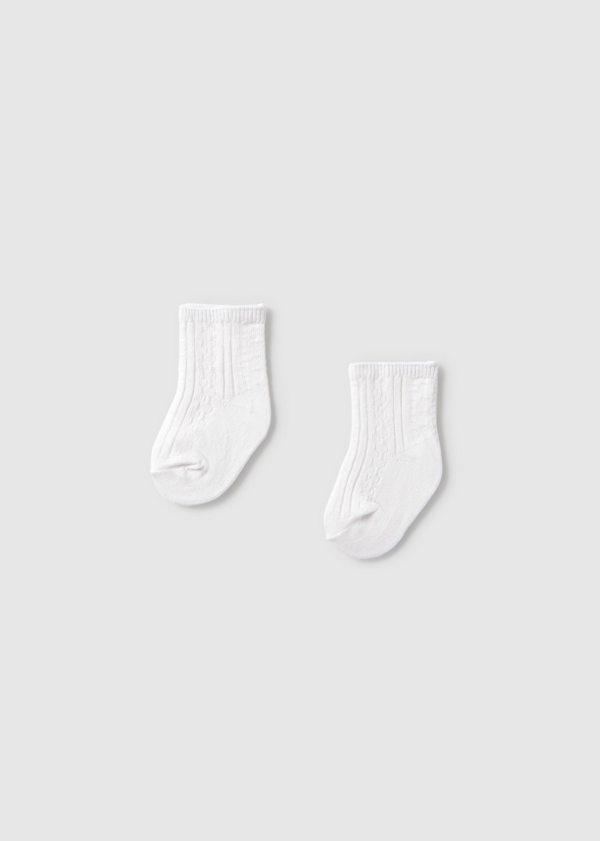 Set of 2 dress socks for newborns