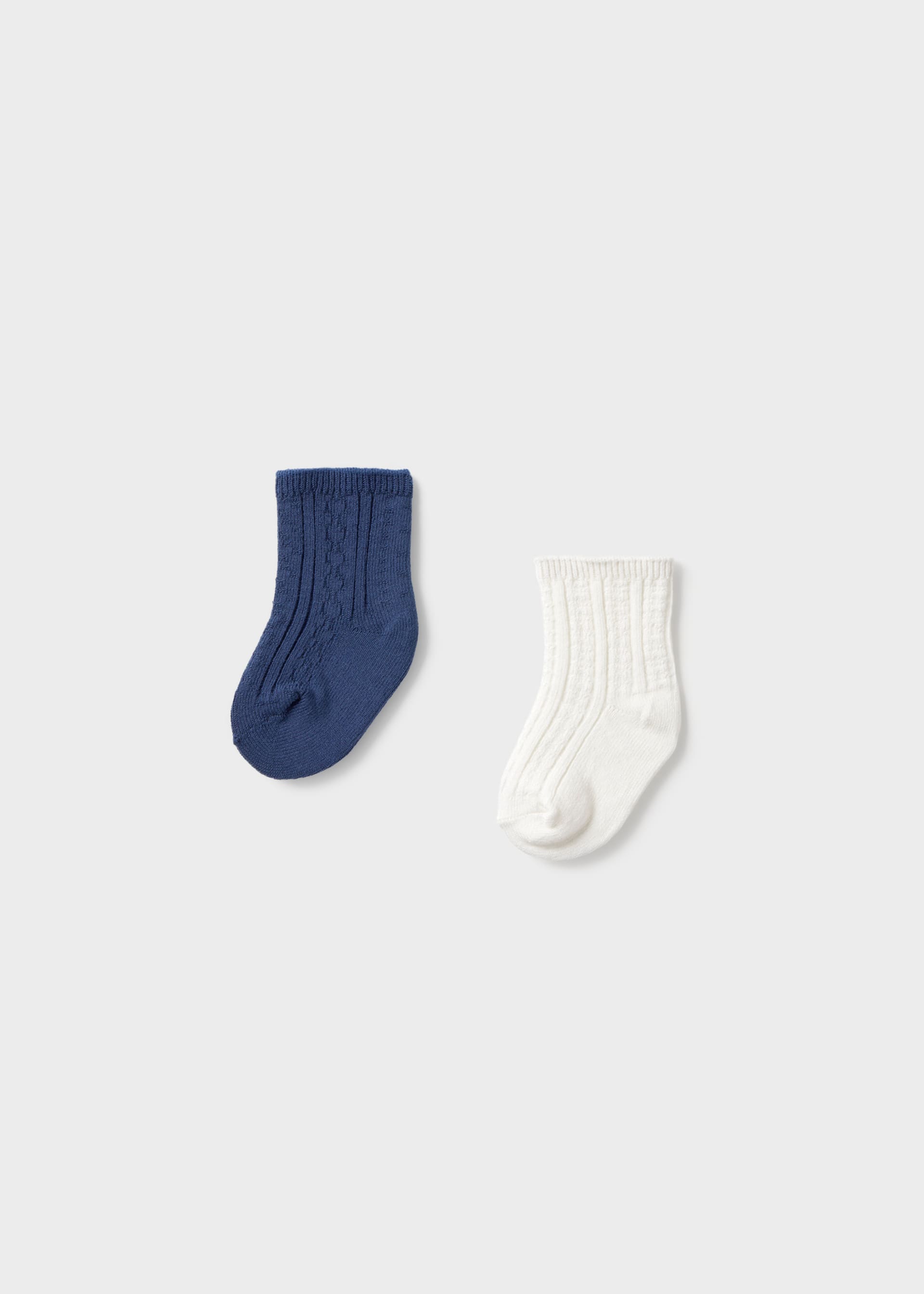 2er-Set feine Socken Neugeborene