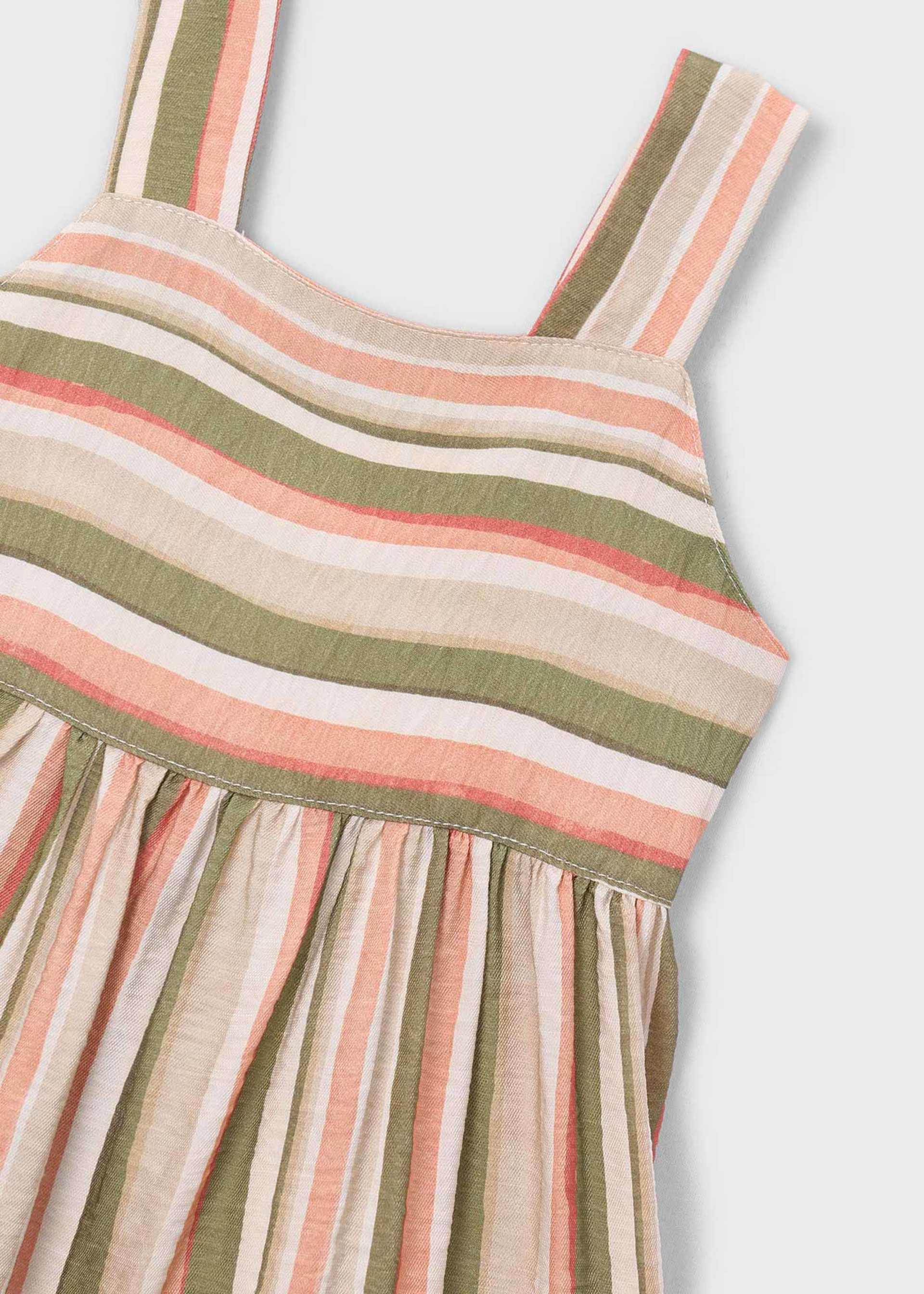 Girl's striped dress