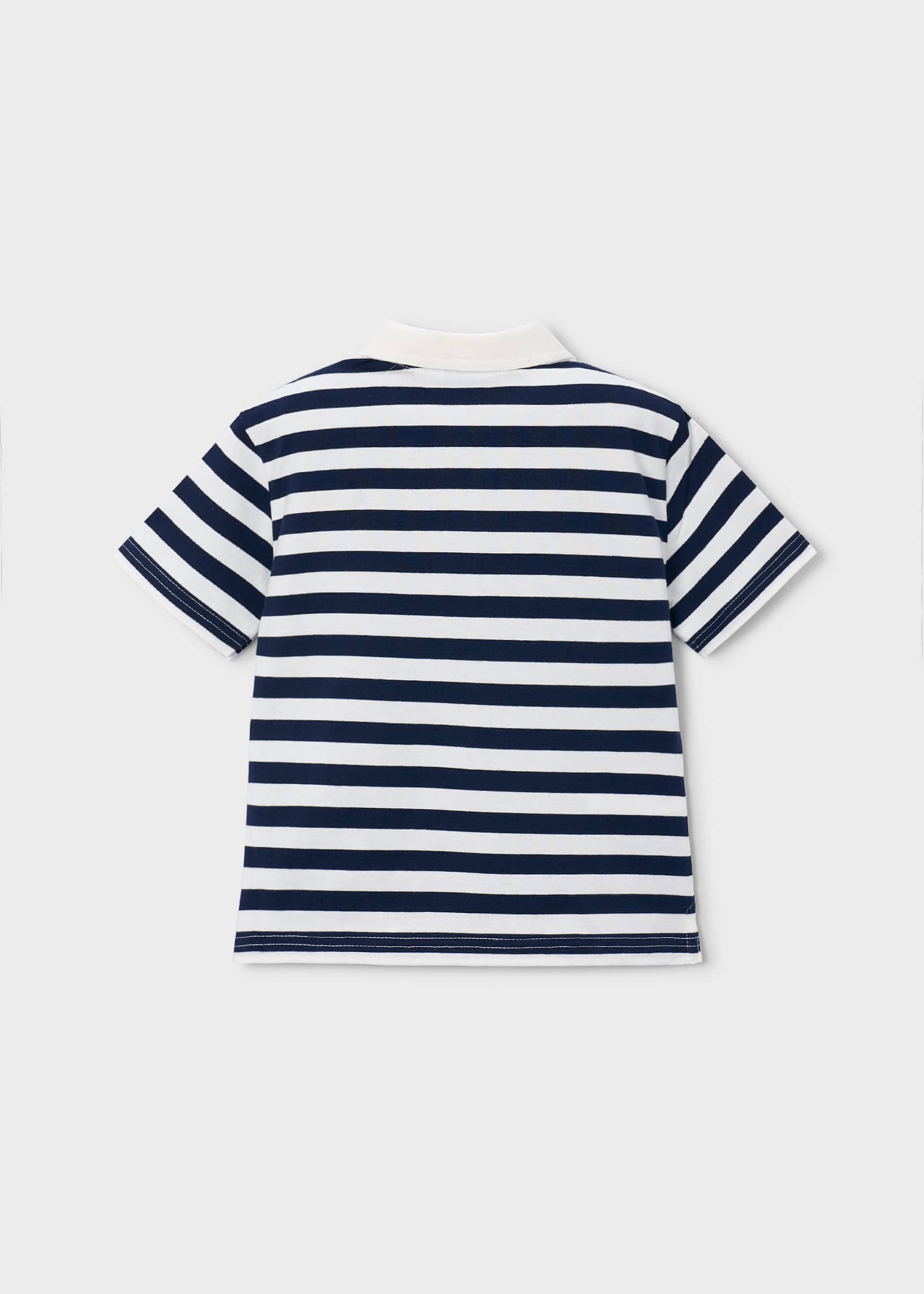Striped polo shirt for boys