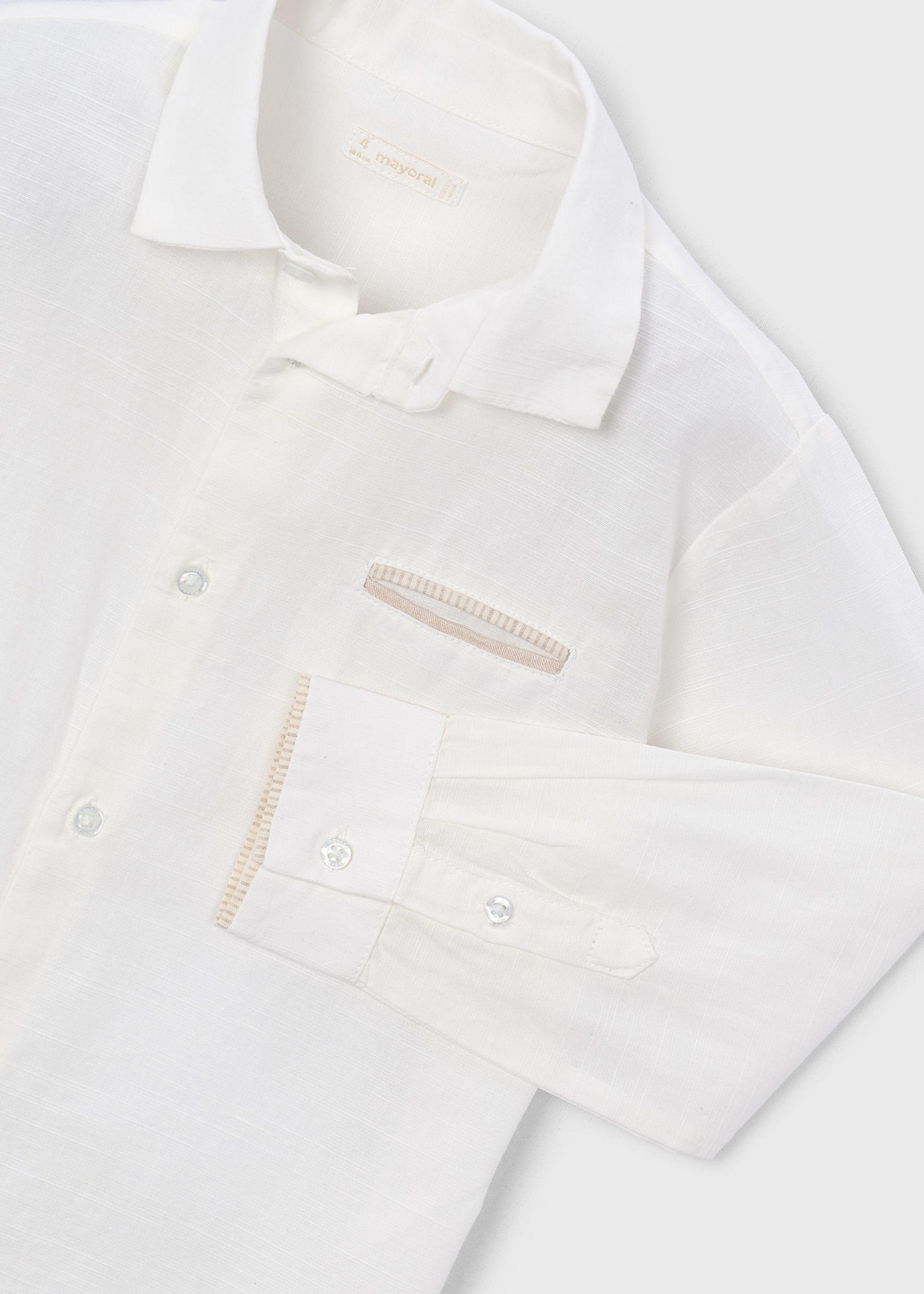 Chemise en lin habillé garçon