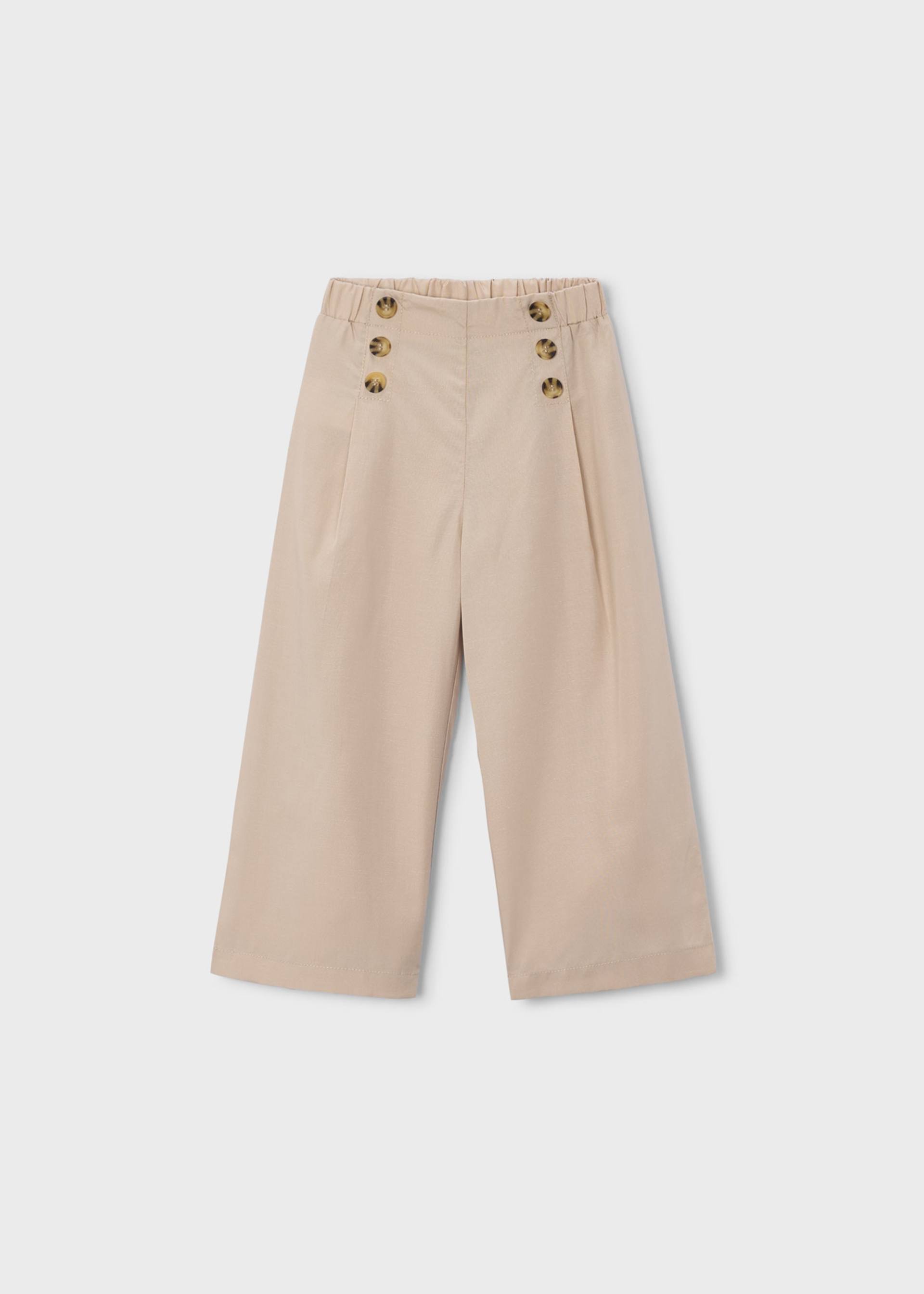 Girl Button Pants