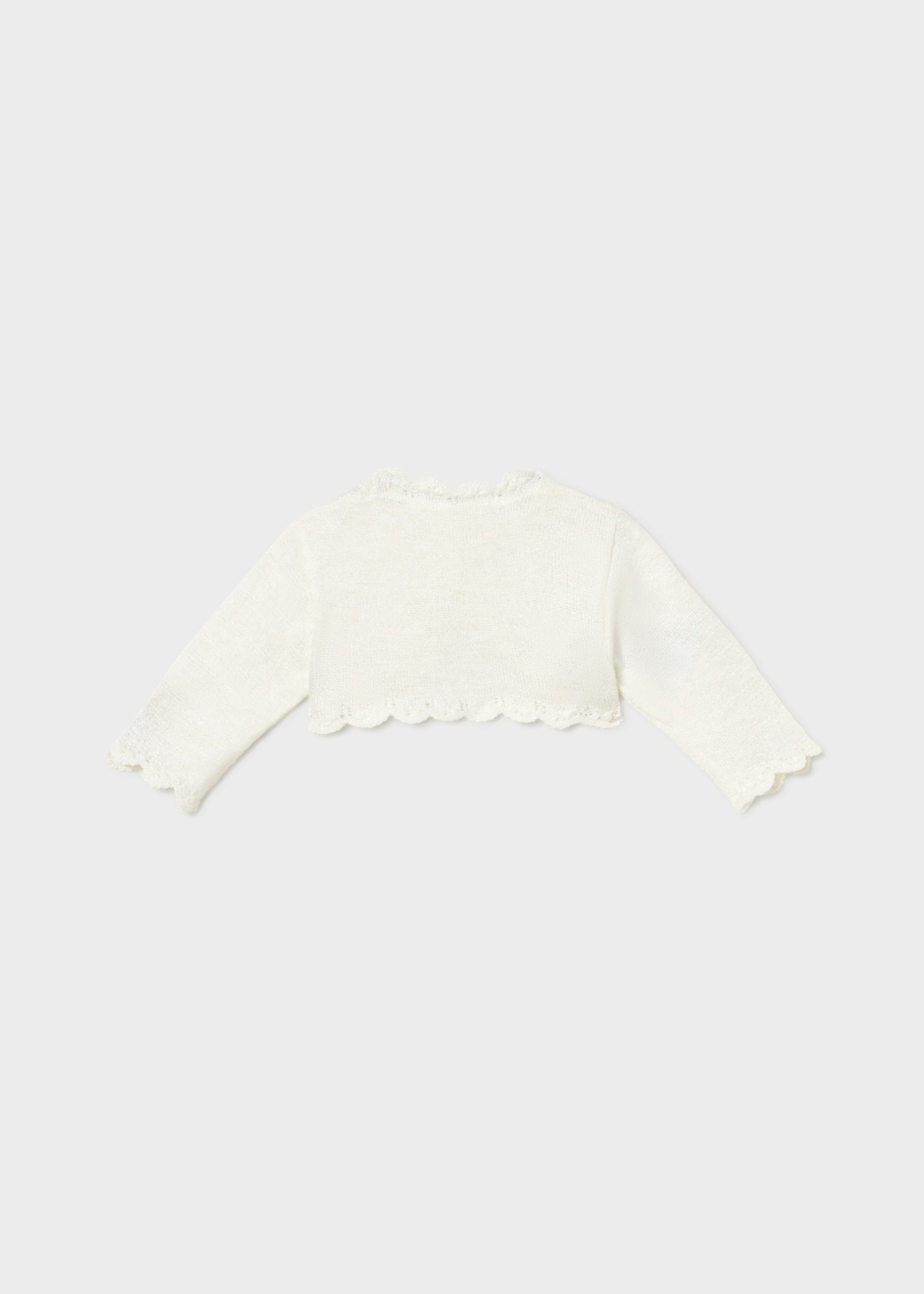 Cardigan tricot cerimonia neonata