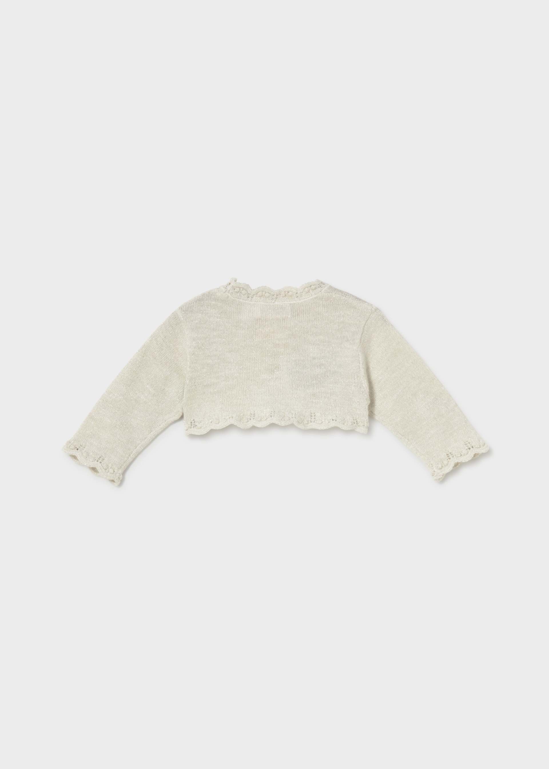 Cardigan tricot cerimonia neonata