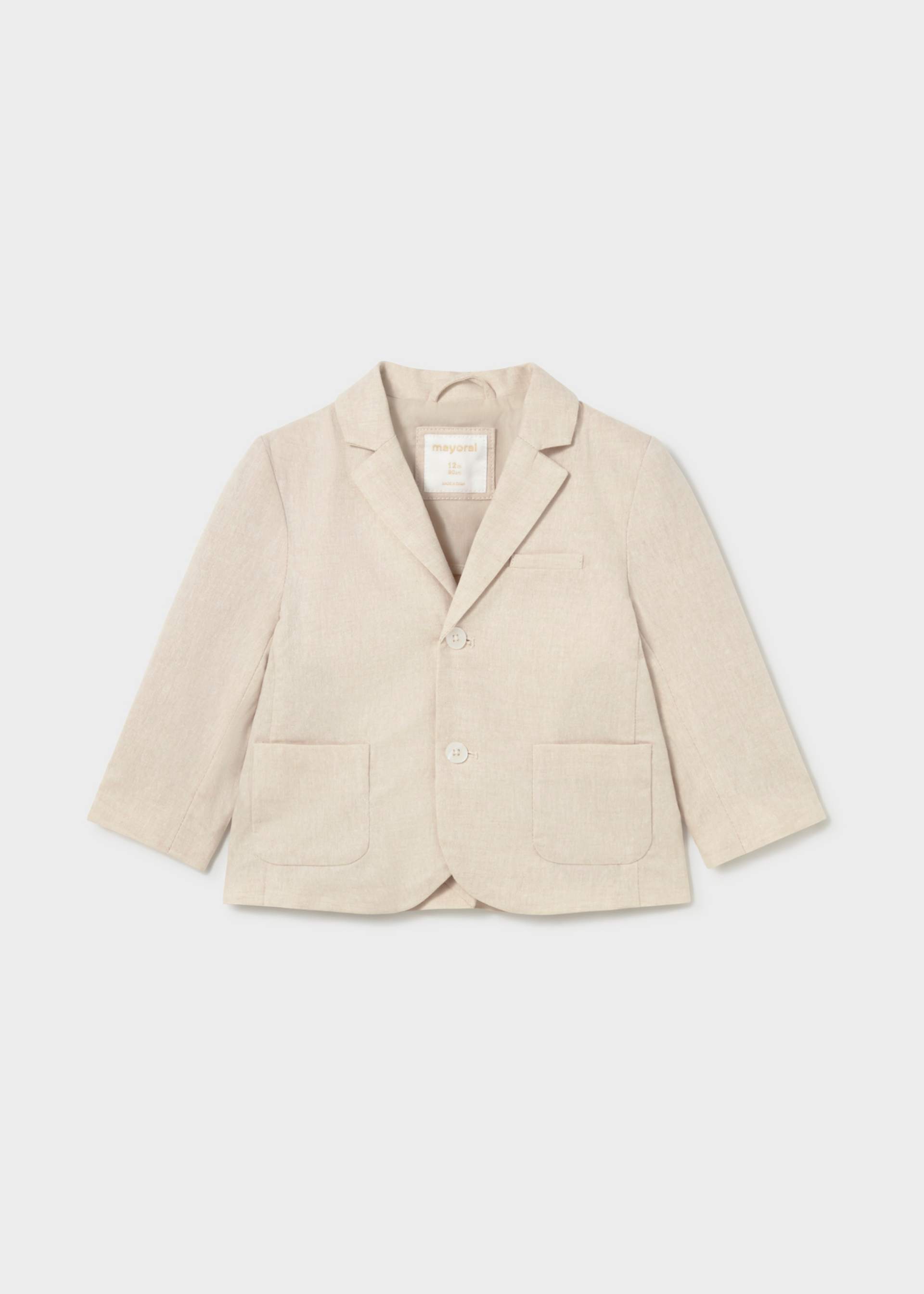 Linen jacket baby