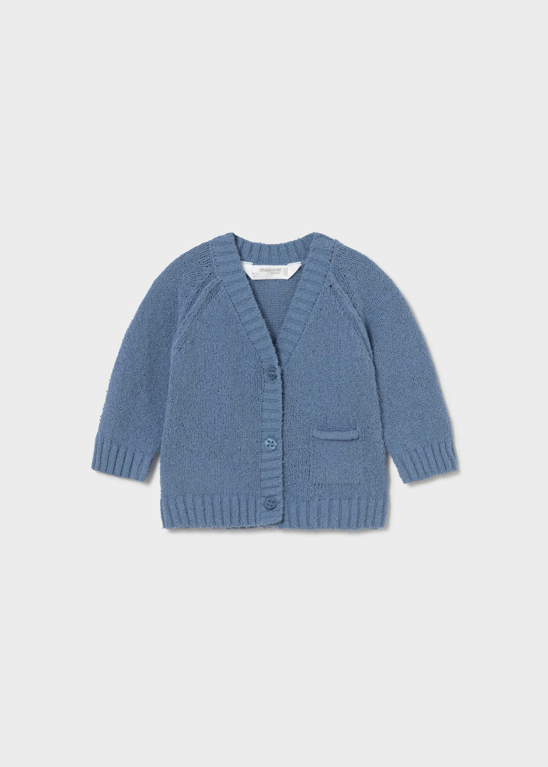 Newborn Boy Knit Cardigan