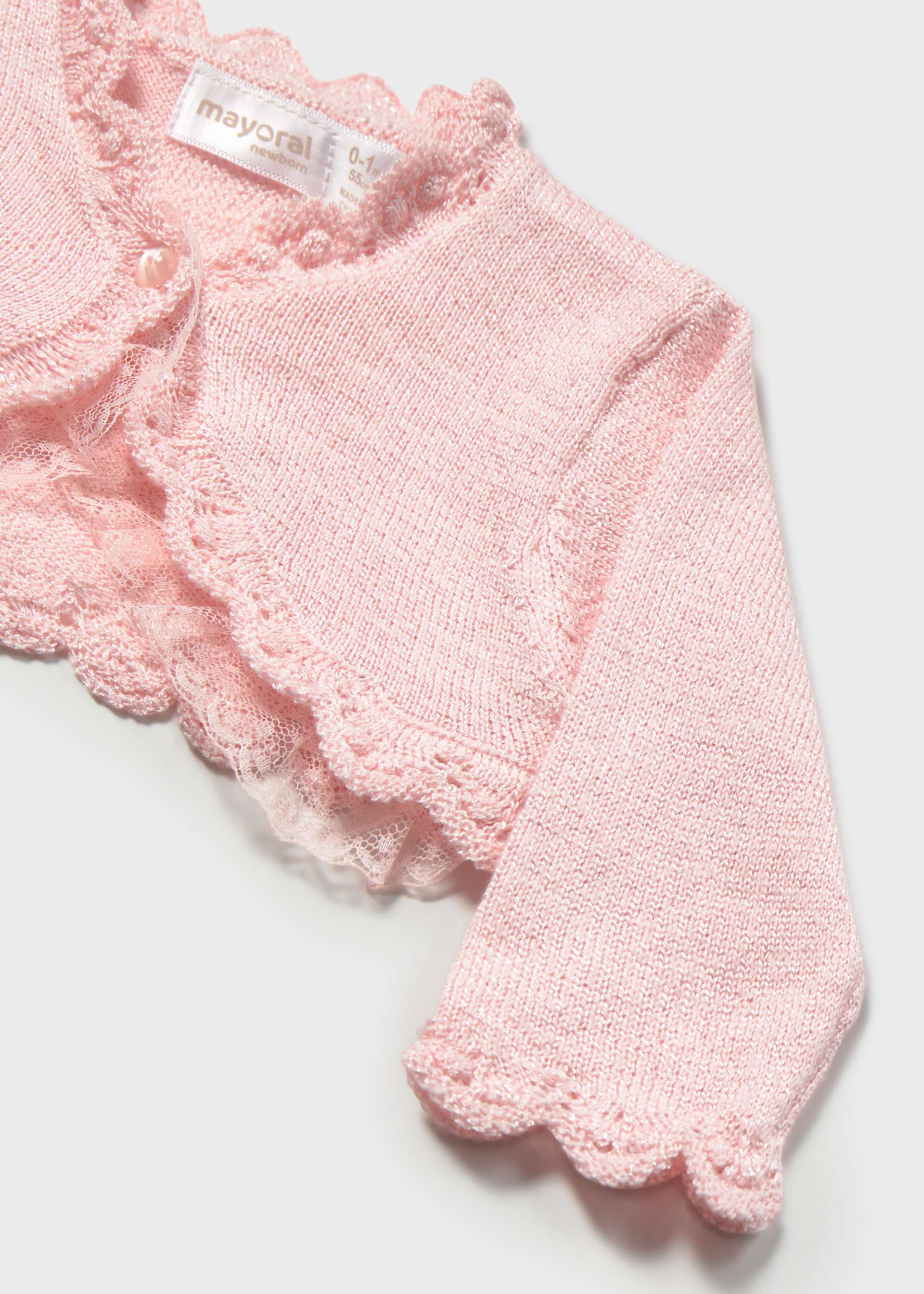 Feine Strickjacke Neugeborene