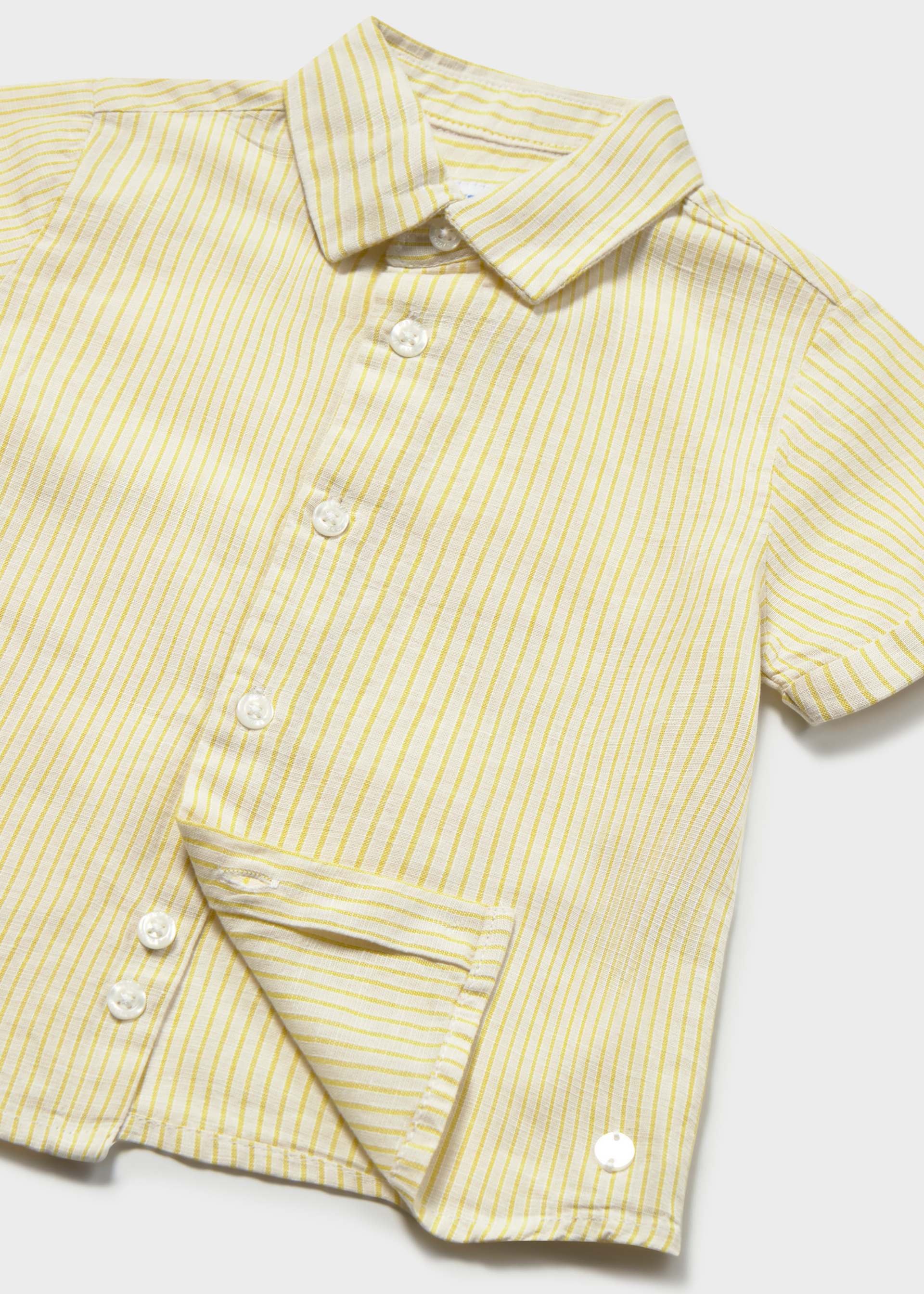 Camisa con lino bebé