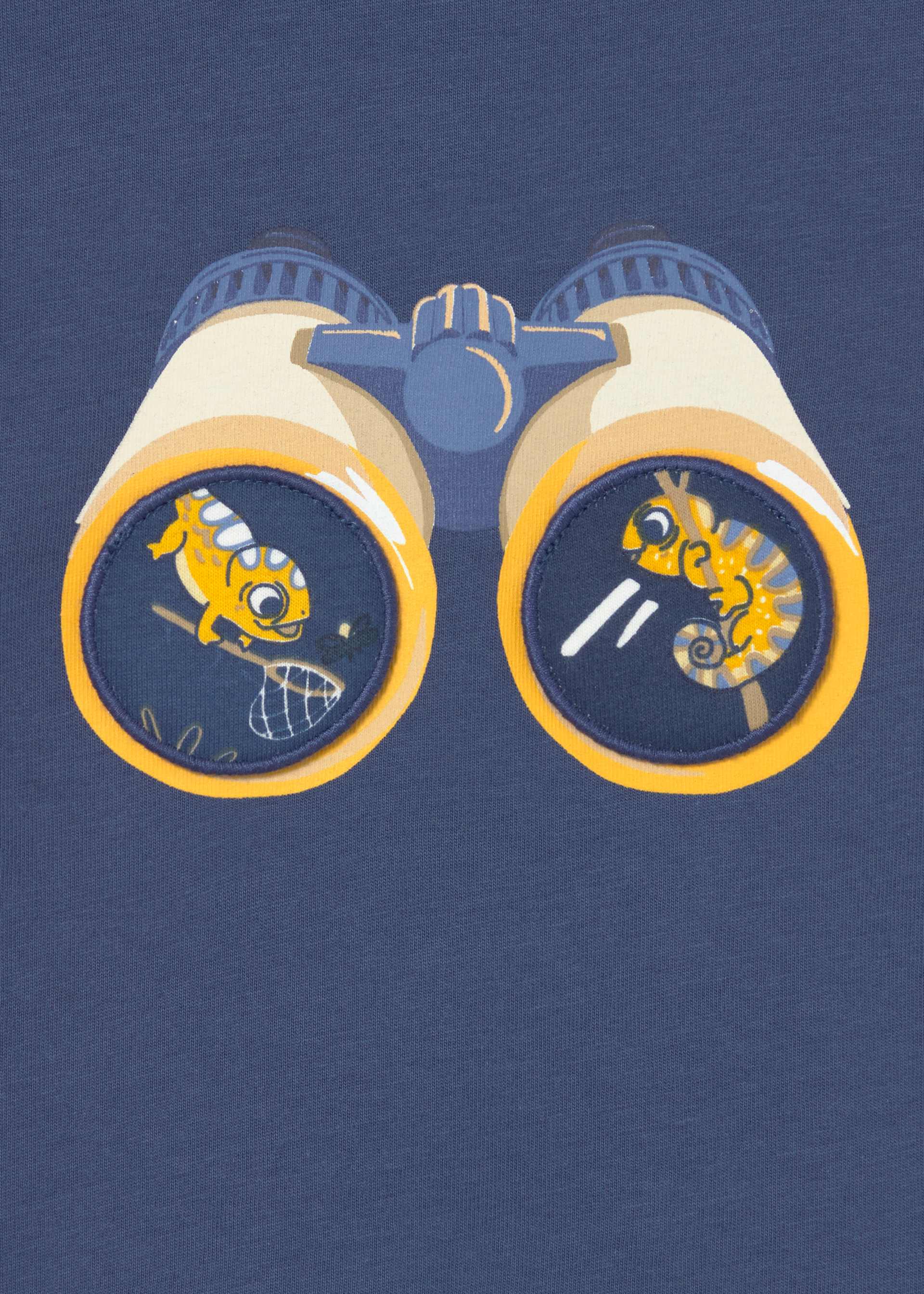 T-Shirt interaktiv Fernglas Baby