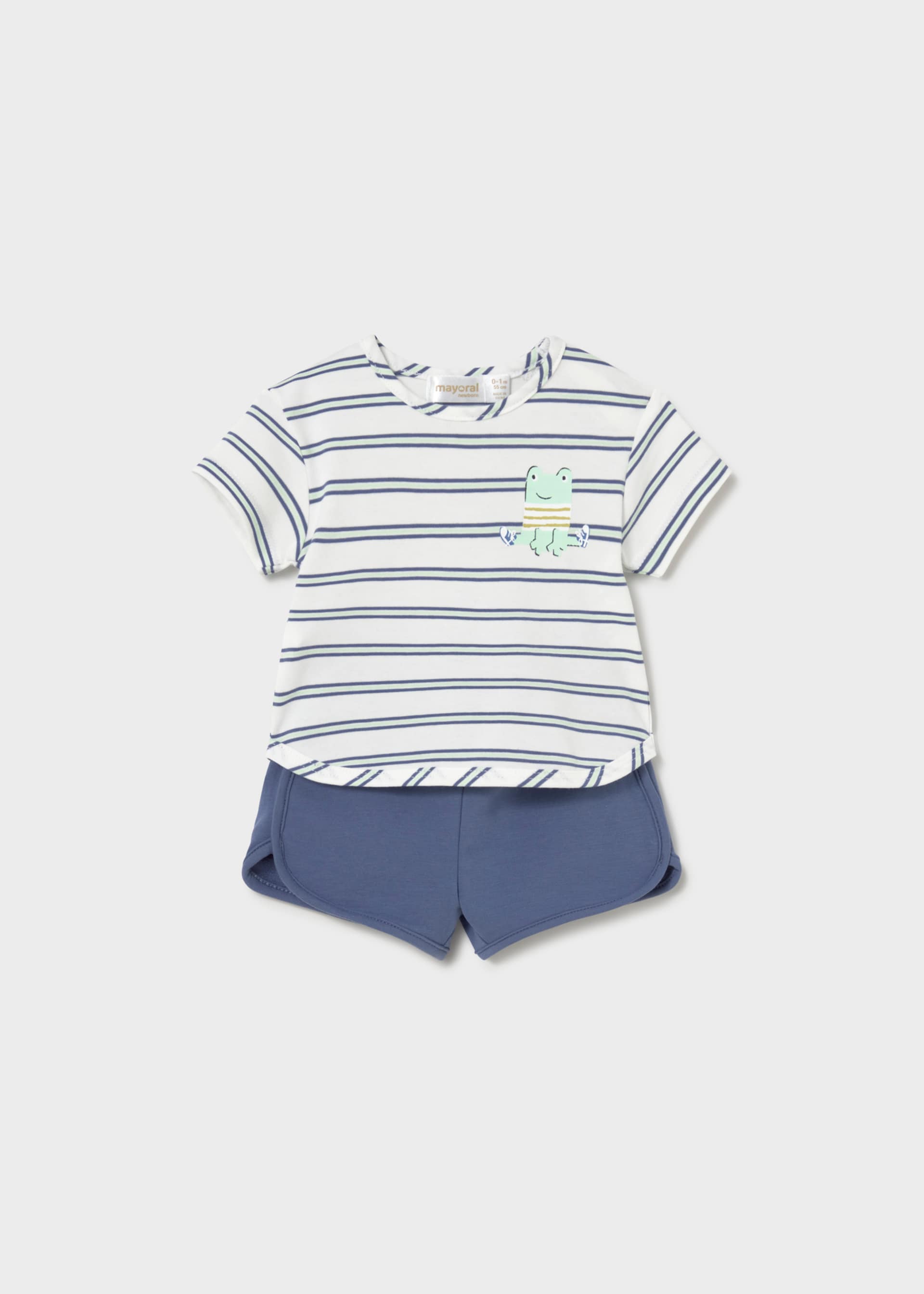 4-piece striped set newborn