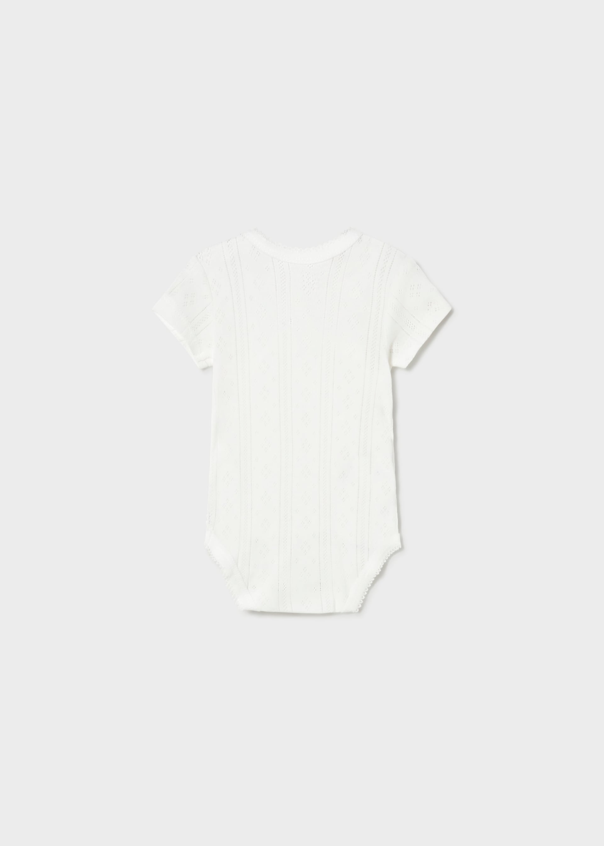 Newborn Girl Openwork Bodysuit
