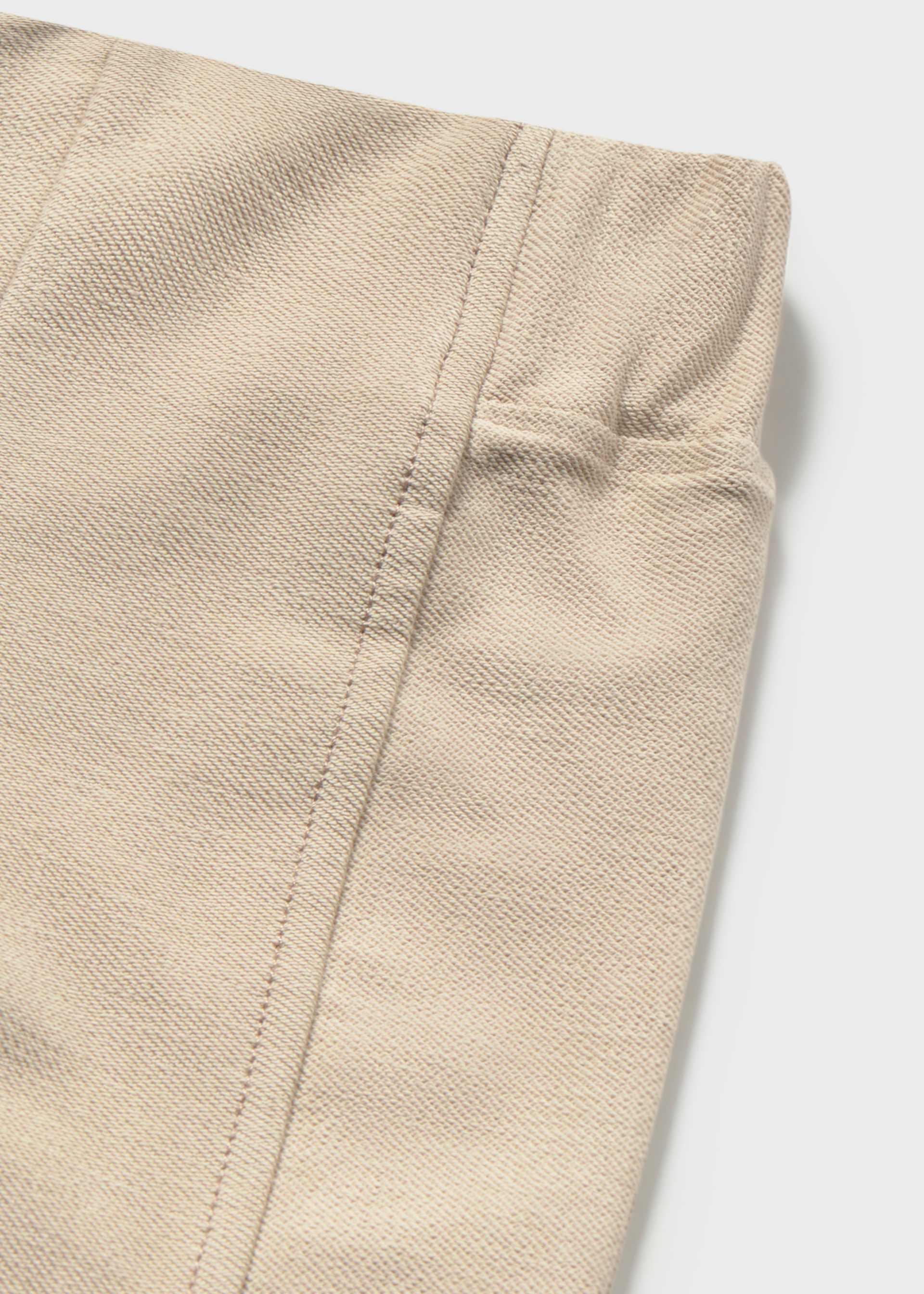 Legginsy z dzianiny z rozszerzanymi nogawkami dla niemowlęcia