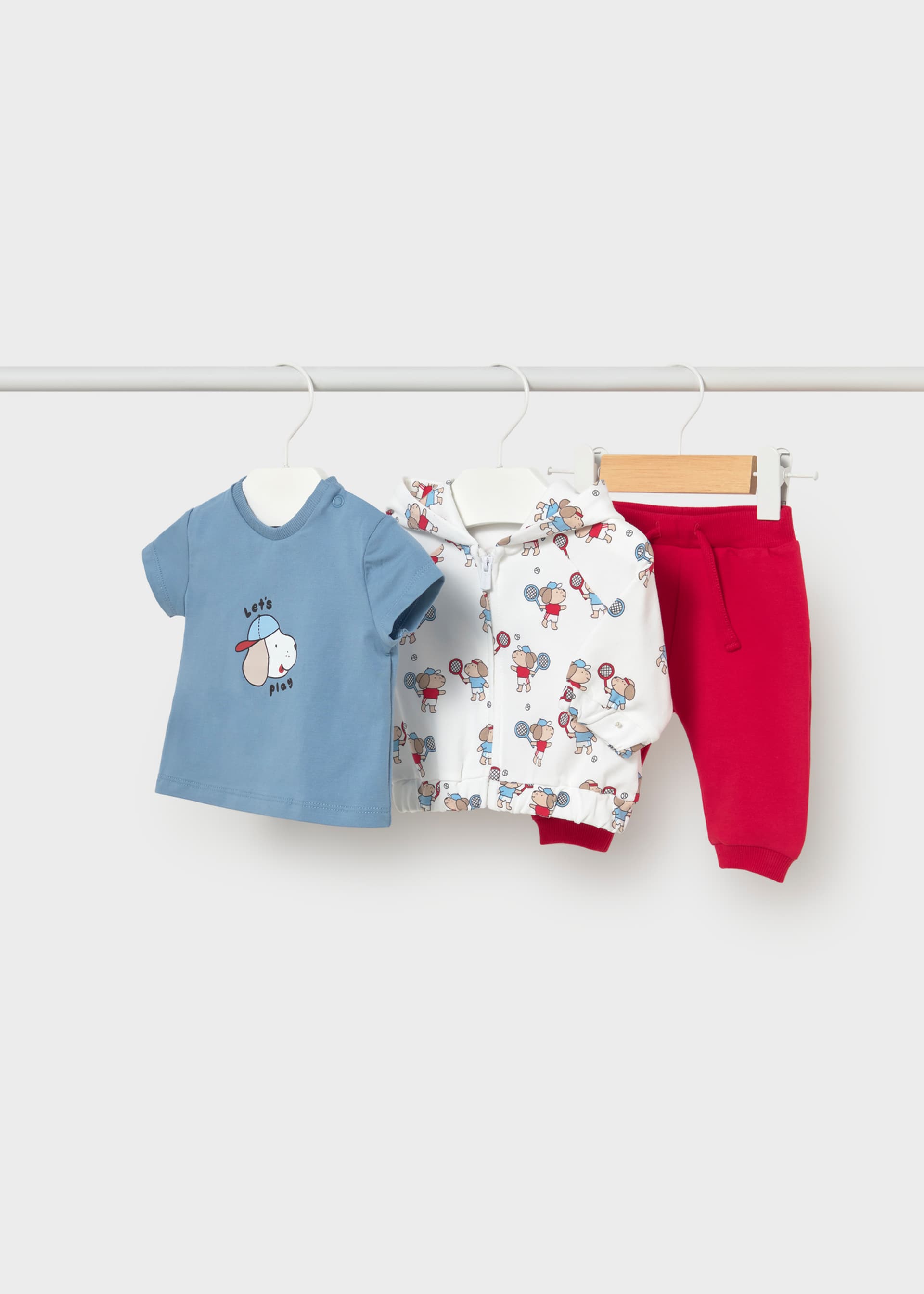 Pants con playera recién nacido