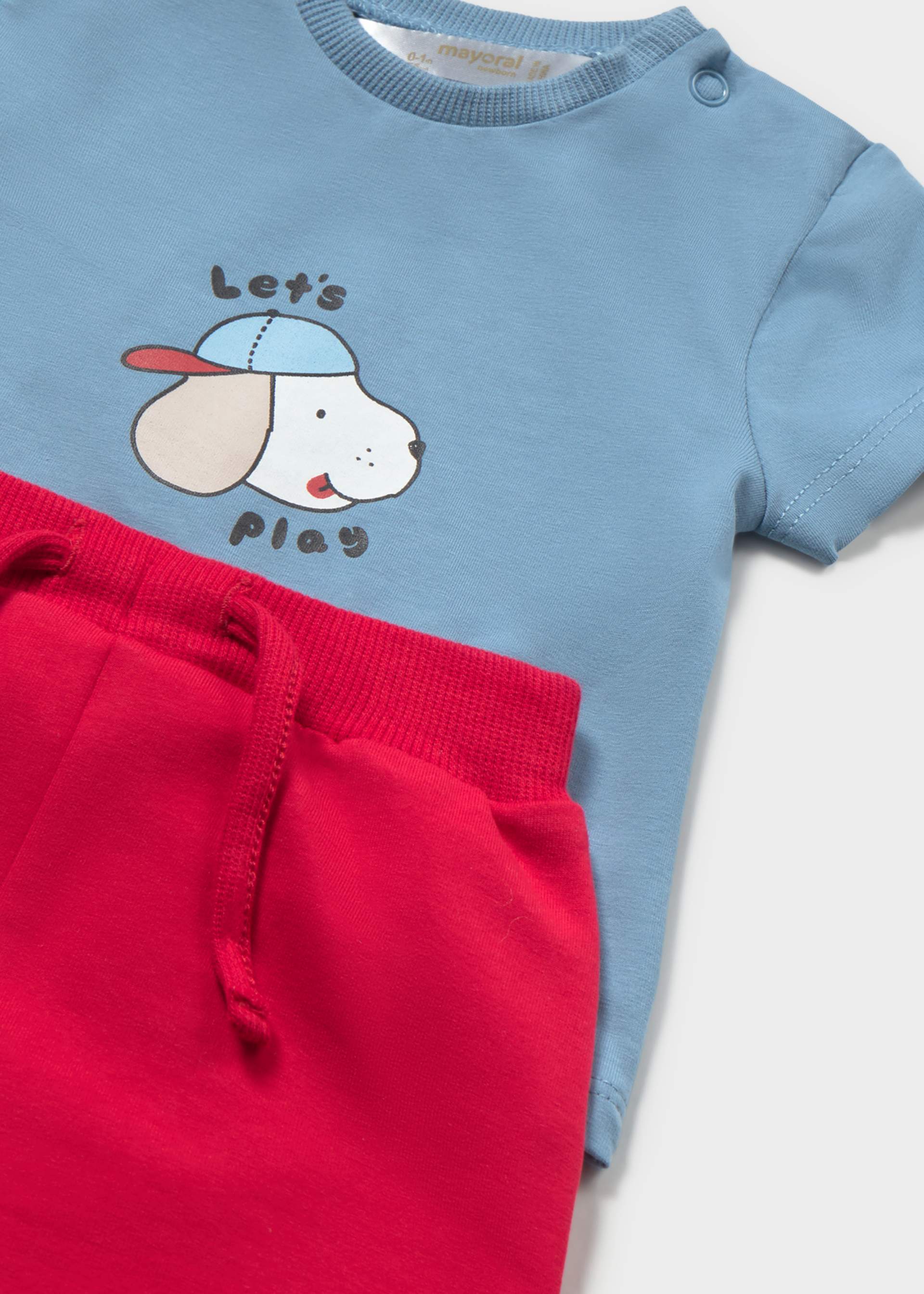 Pants con playera recién nacido