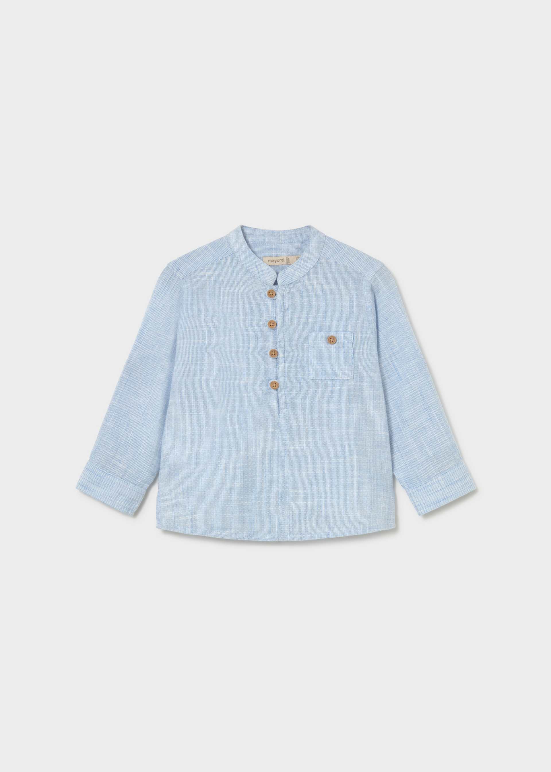 Camisa gola mao bebé