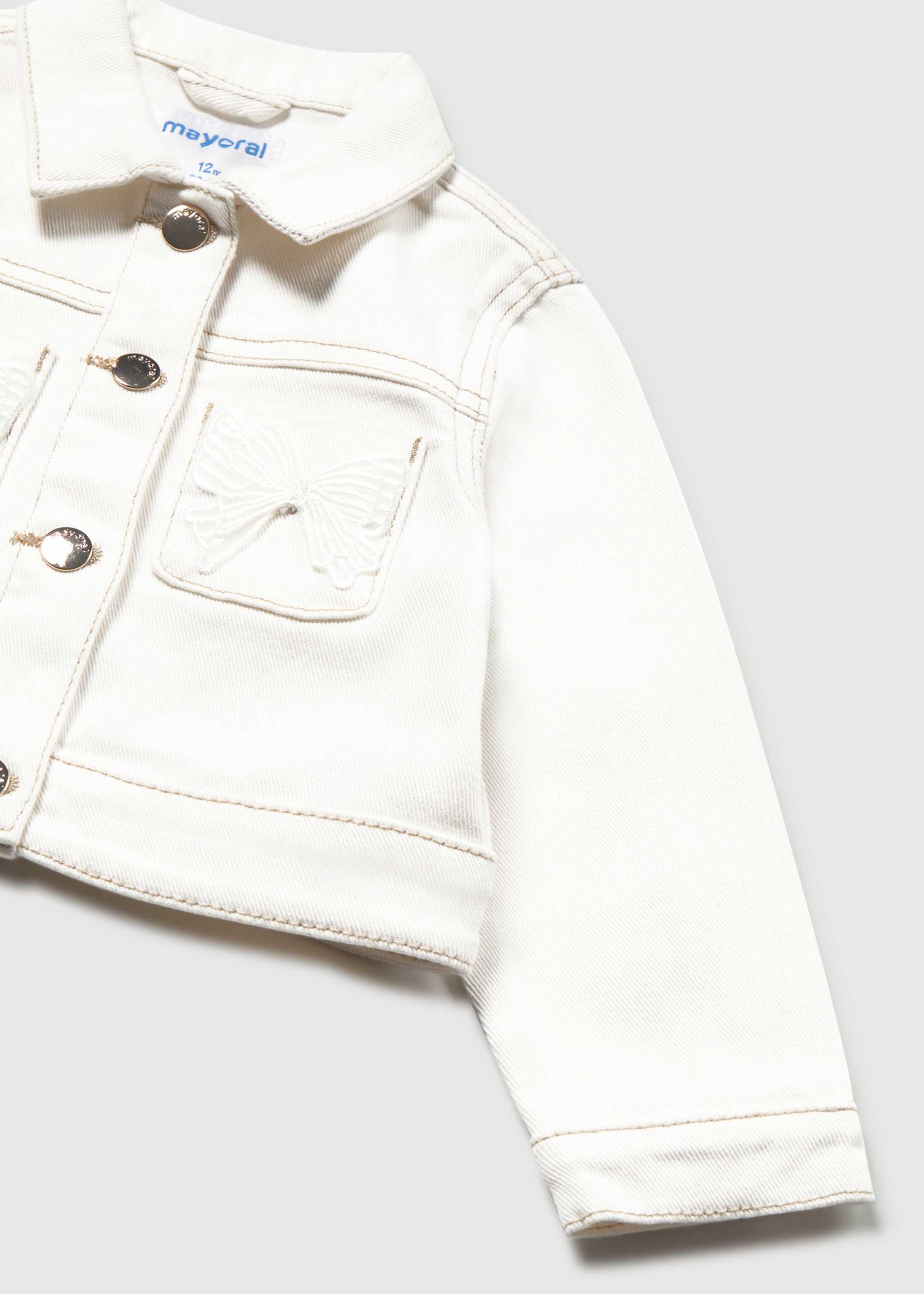 Twill jacket with pocket