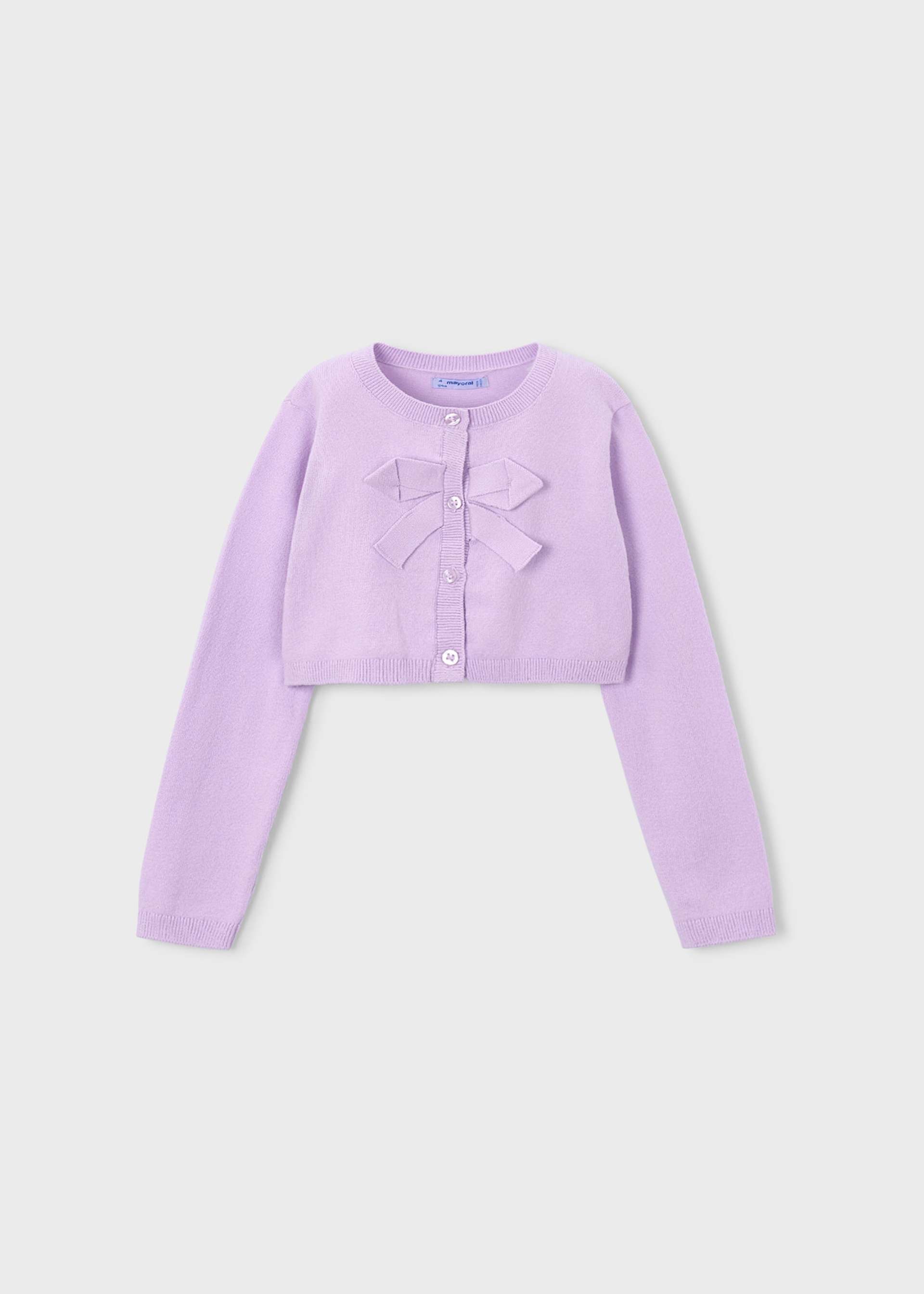 Rebeca tricot básica niña