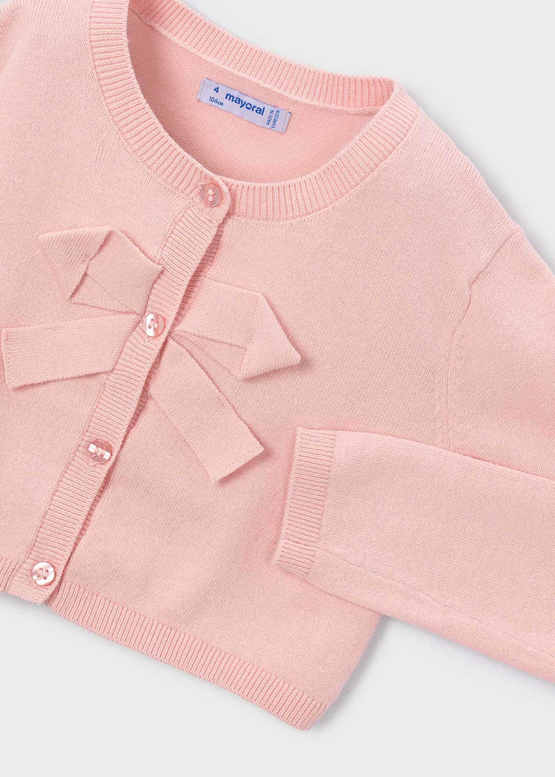 Girl Knit Crop Cardigan