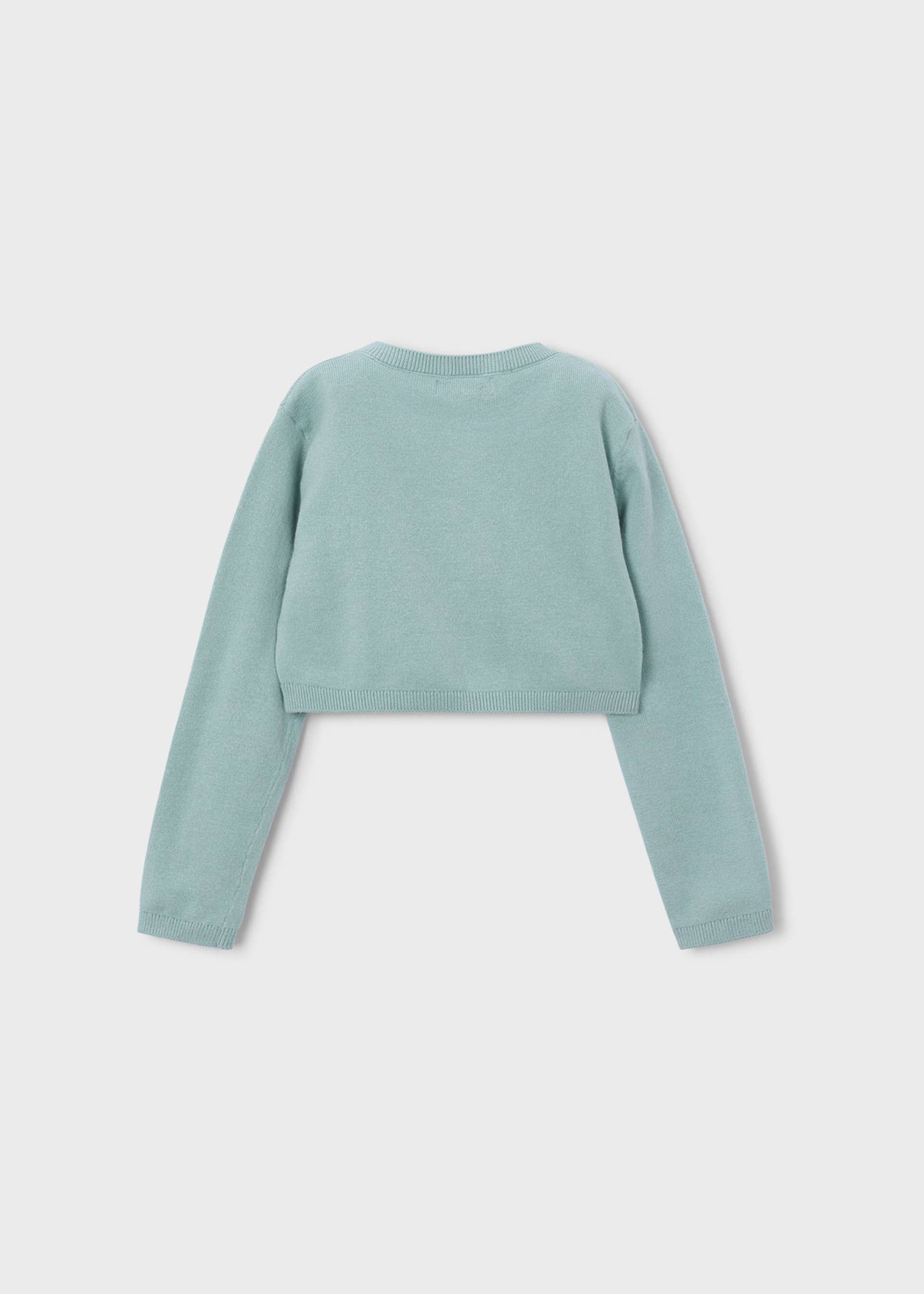 Cardigan tricot basic bambina