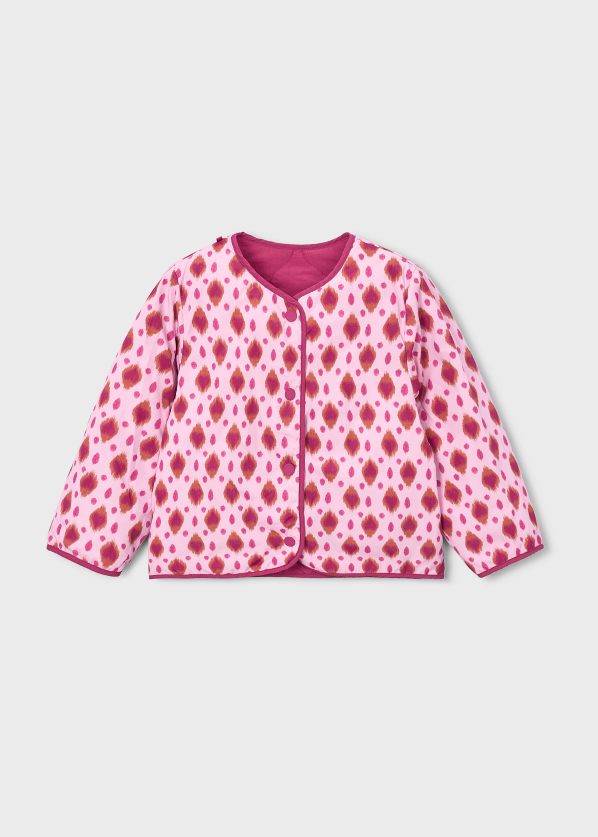 Veste matelassée réversible fille