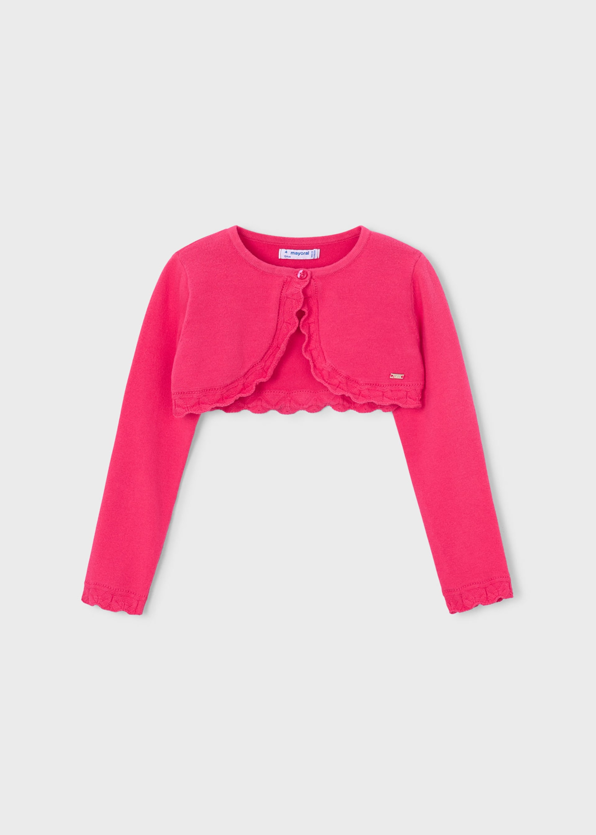 Cardigan tricot basic bambina