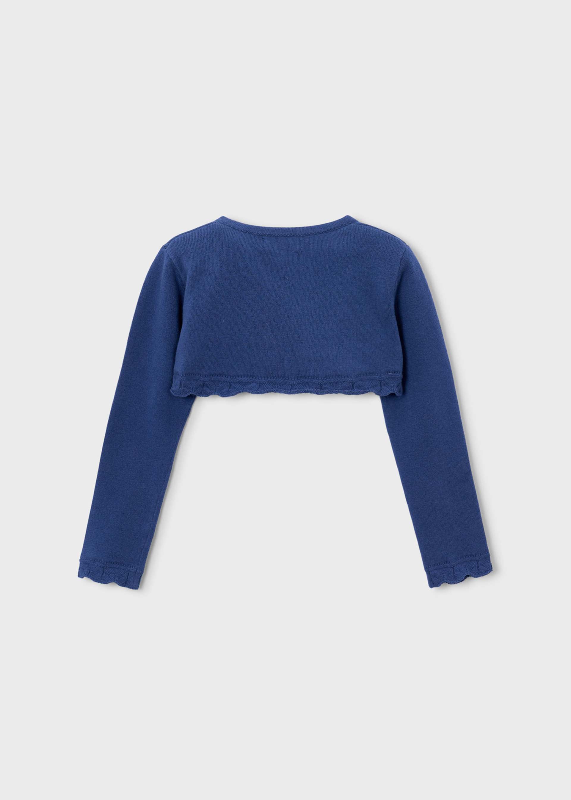 Cardigan tricot basic bambina
