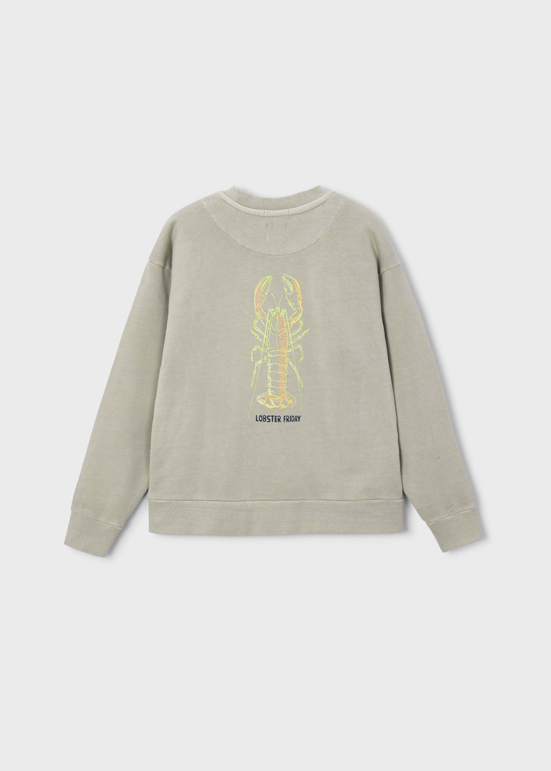 Boy Sweatshirt Lobster Graphic Boston Kids