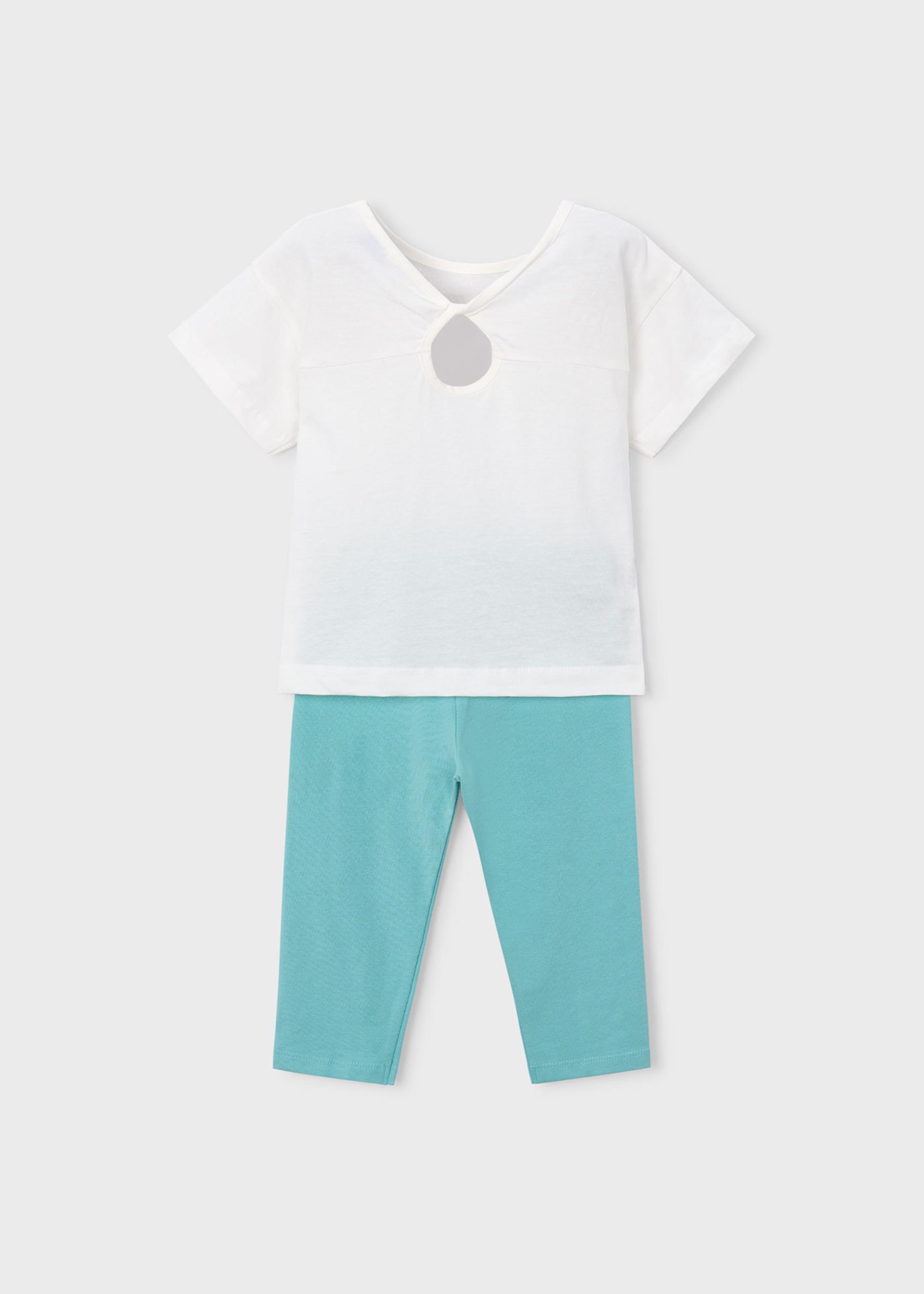 Ensemble legging et t-shirt fille