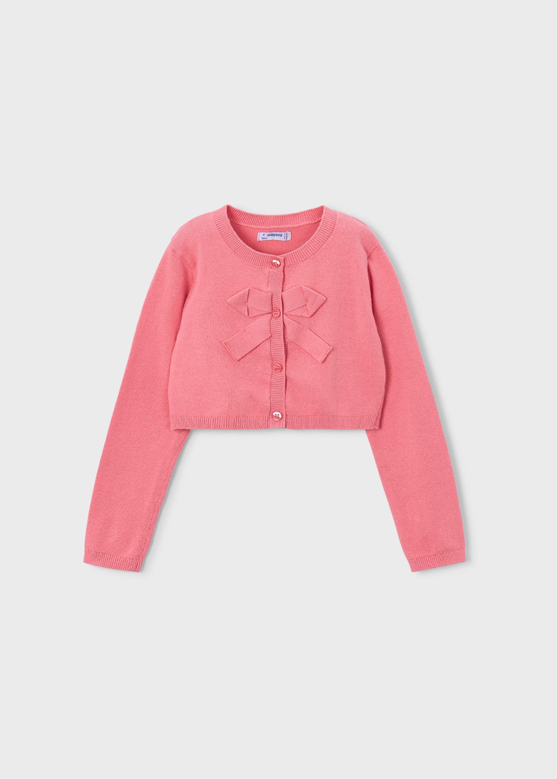 Girls basic knitted cardigan