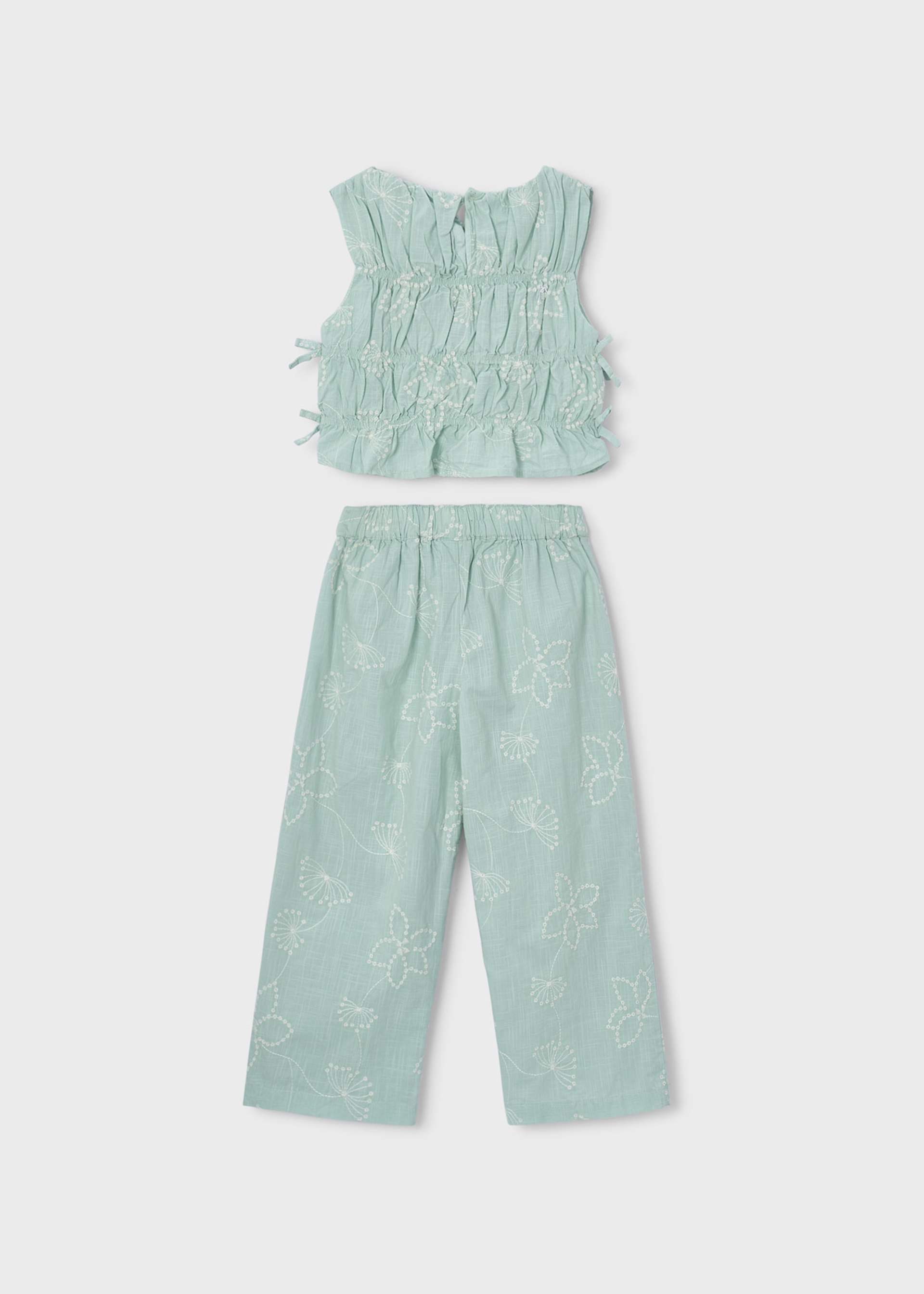 Ensemble pantalon et top fille