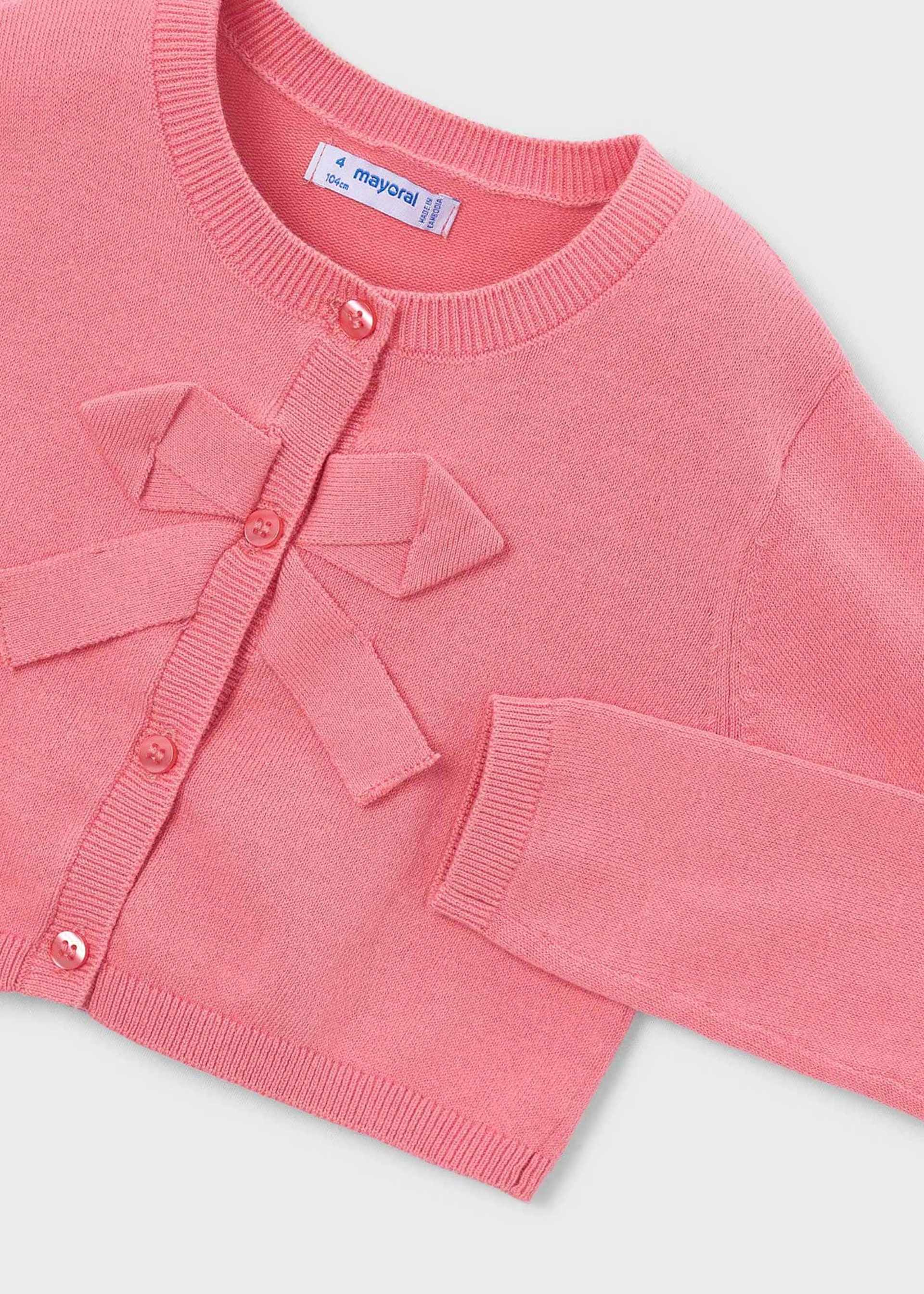 Girls basic knitted cardigan