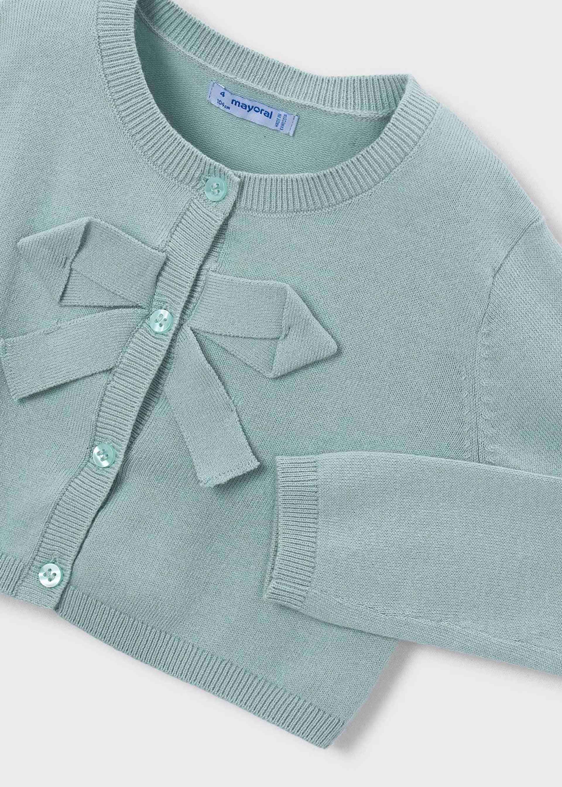 Cardigan tricot basic bambina