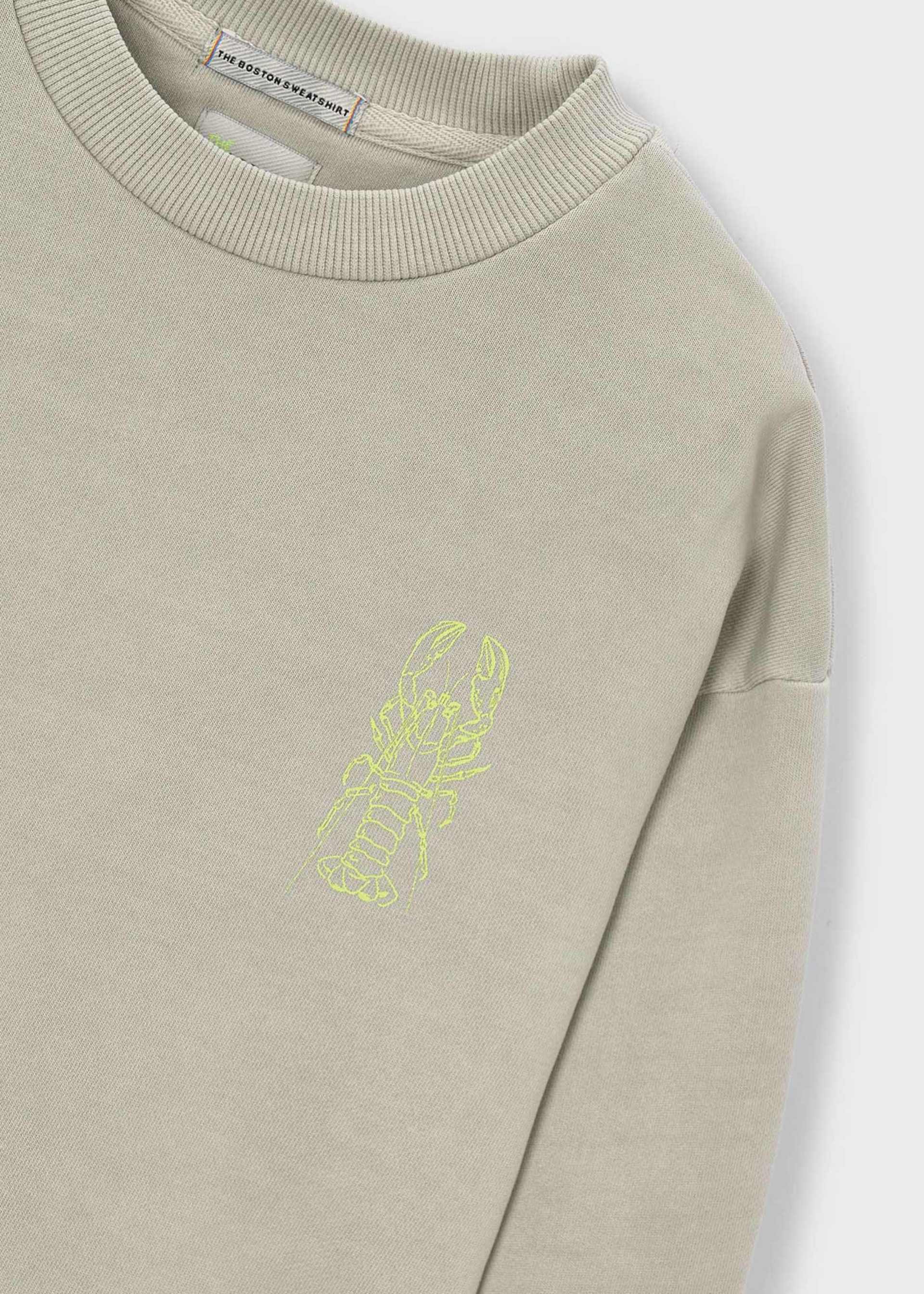 Boy Sweatshirt Lobster Graphic