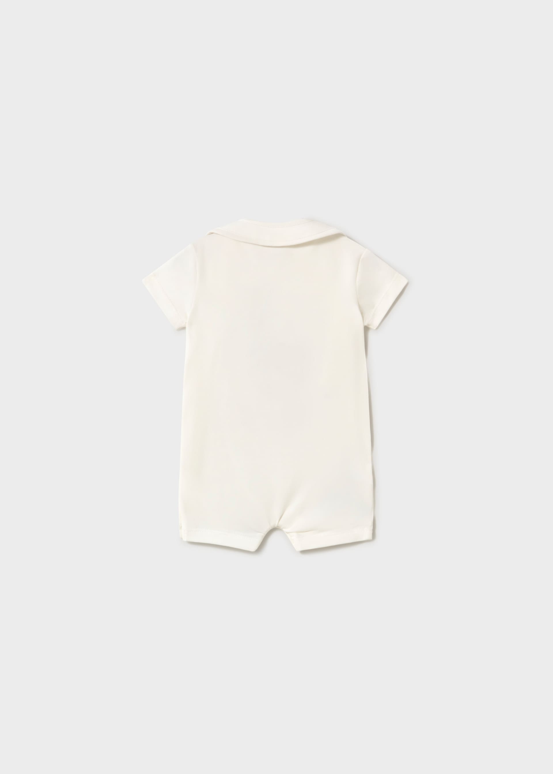 Pyjama court avec bavoir nouveau-né