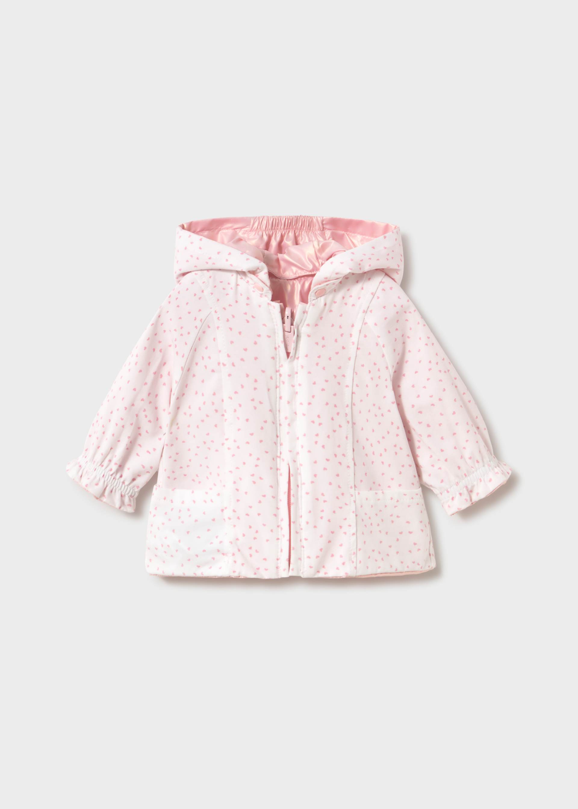 Newborn Girl Reversible Windbreaker