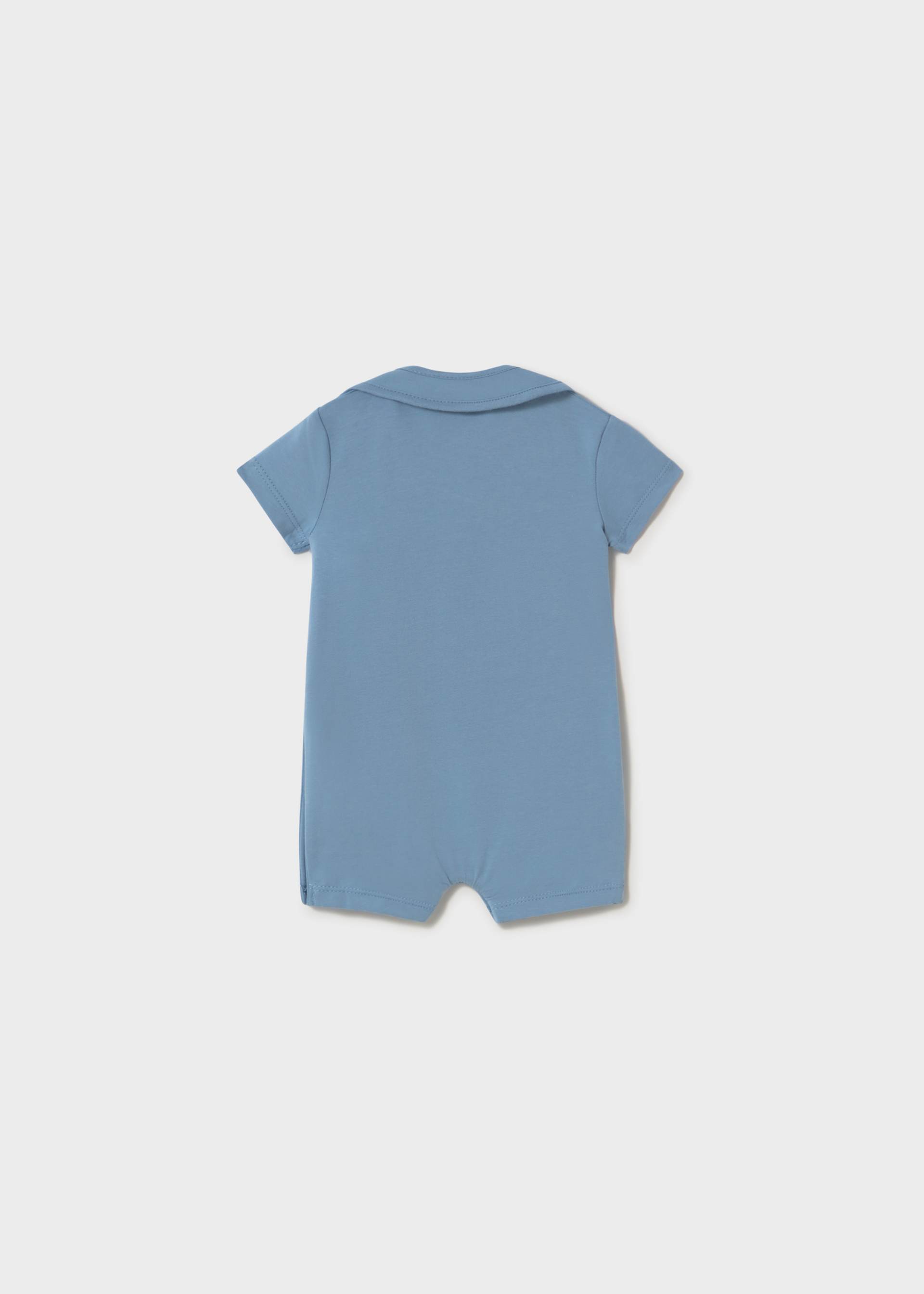 Pyjama court avec bavoir nouveau-né