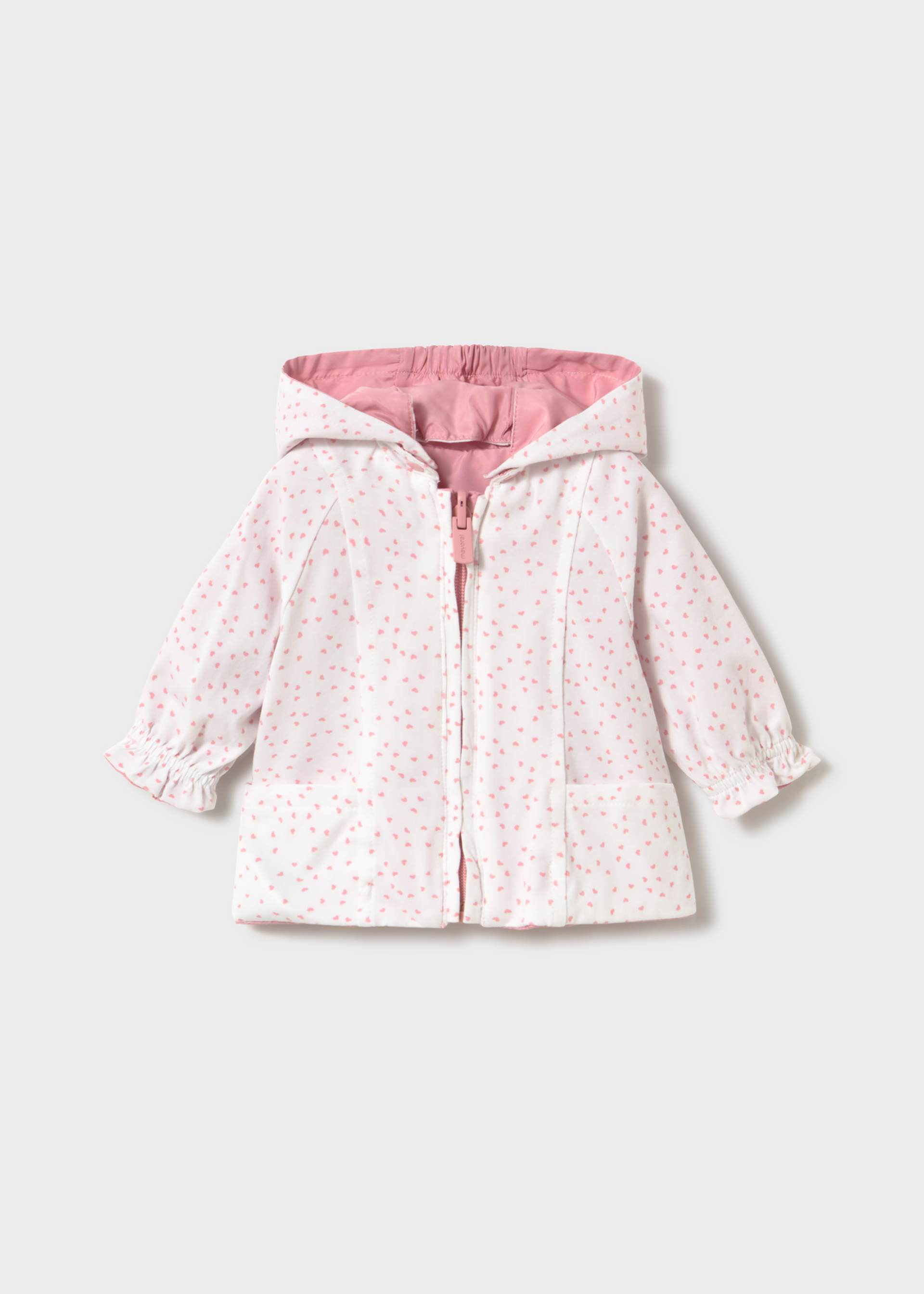 Newborn Girl Reversible Windbreaker
