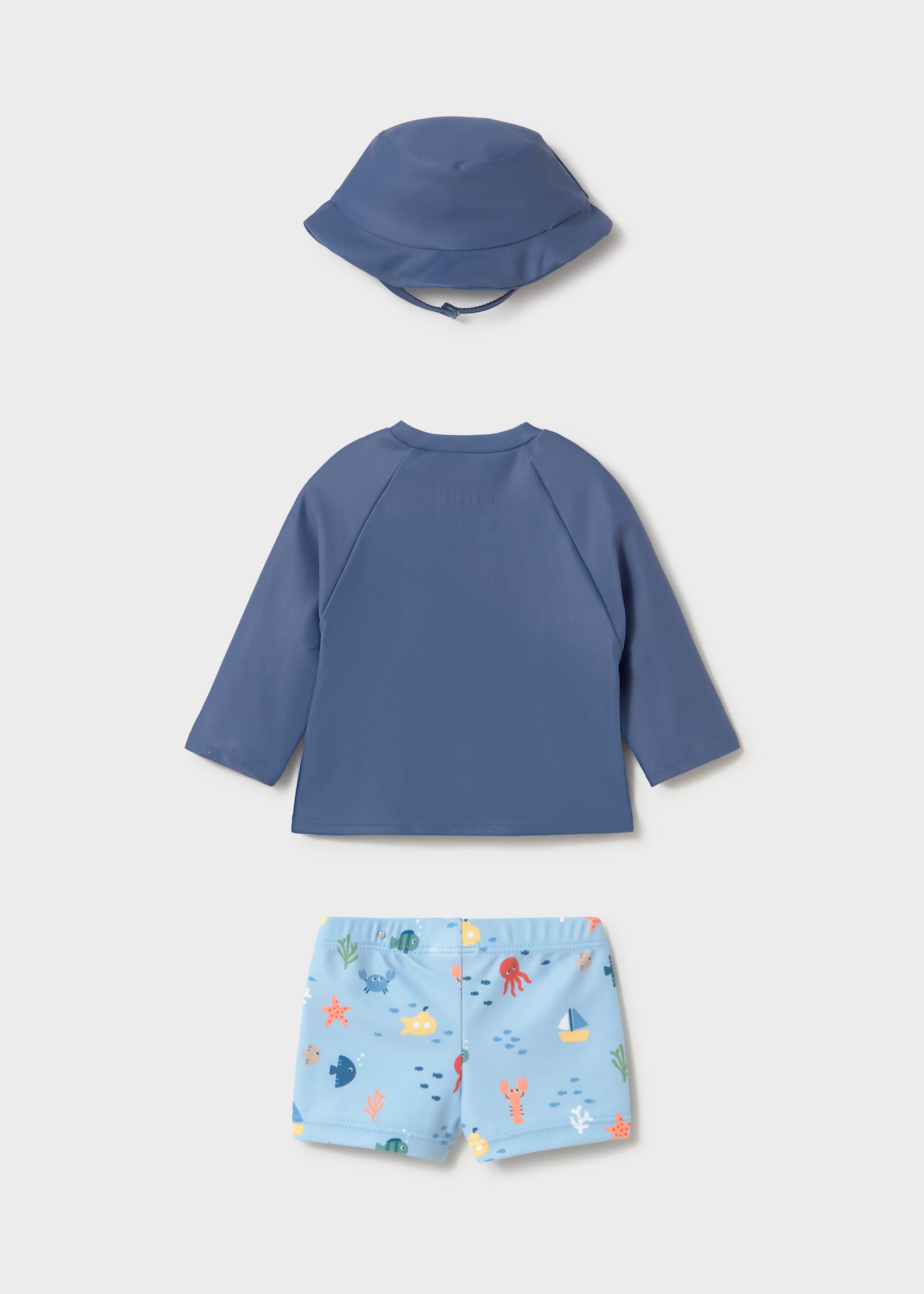 Ensemble 3 pièces maillot de bain nouveau-né