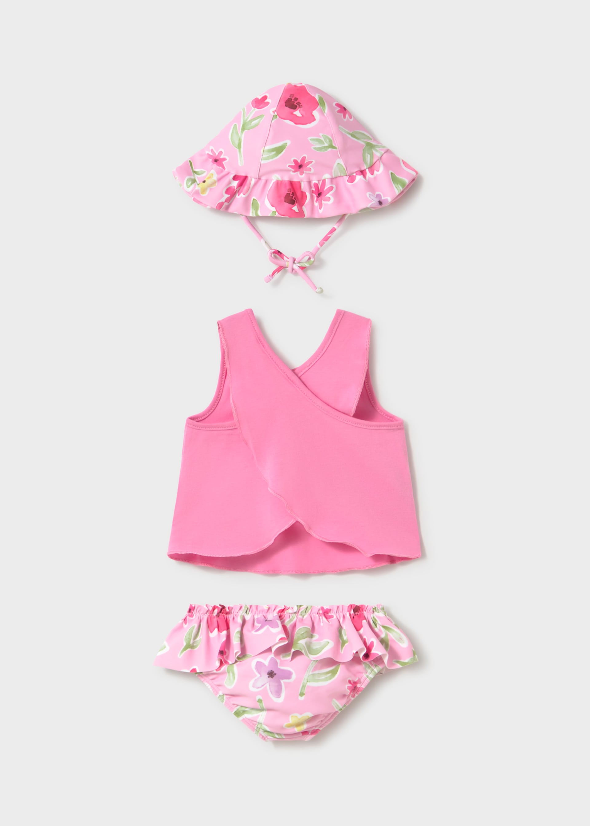 Ensemble 3 pièces maillot de bain protection solaire nouveau-né