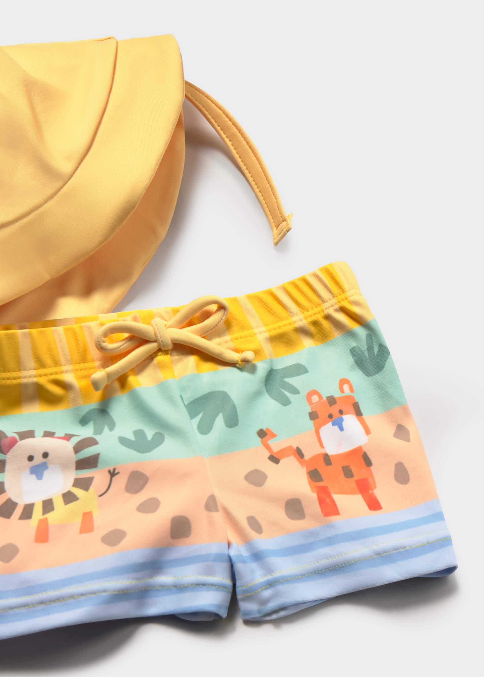 Ensemble maillot de bain 3 pièces protection solaire nouveau-né