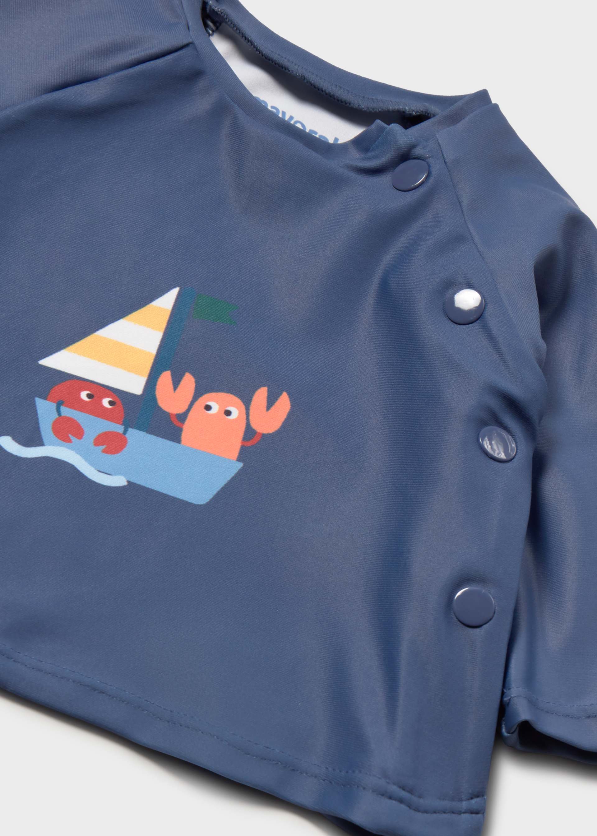 3-piece sun protection swimwear set for newborns