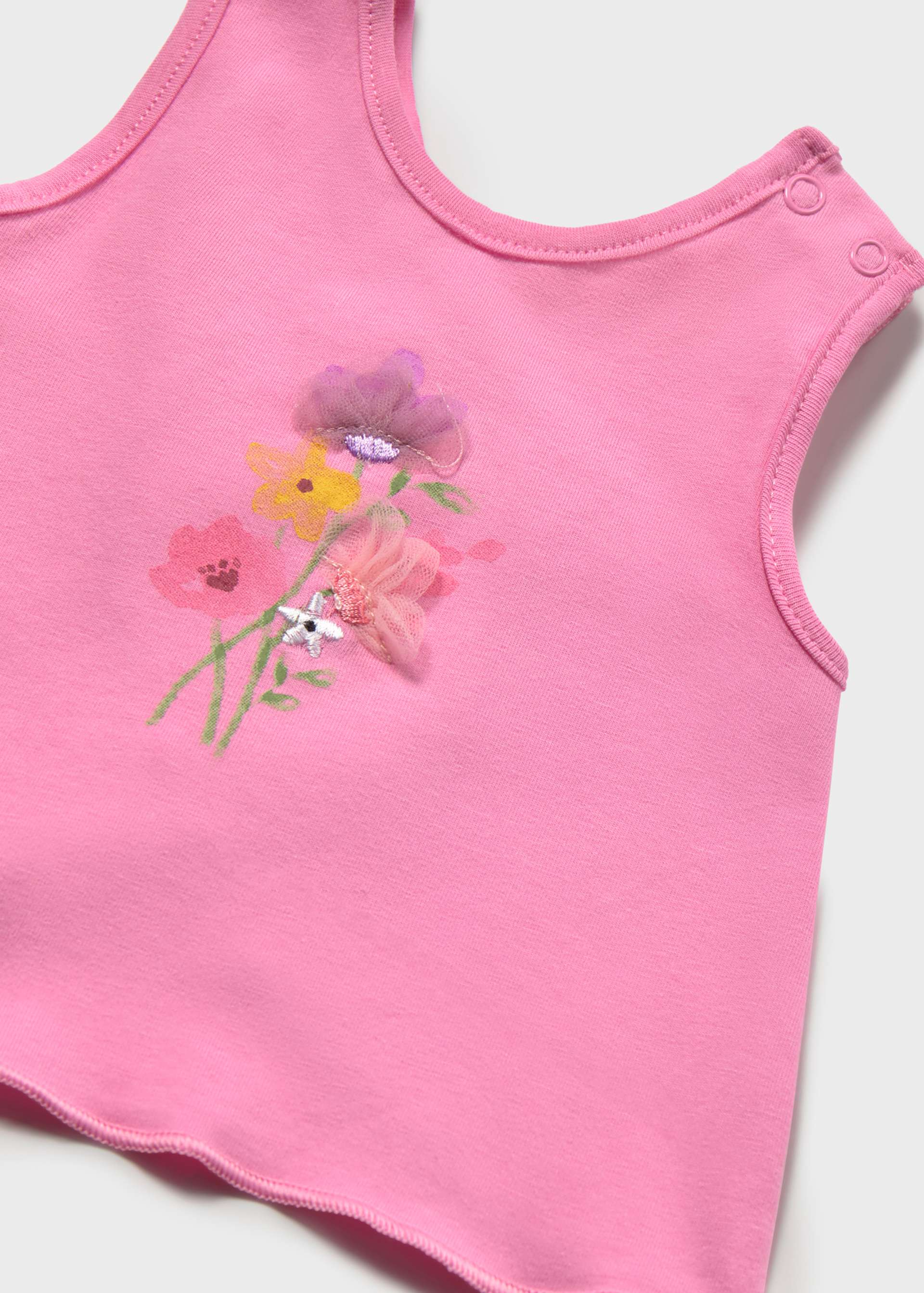 Newborn Girl 3-Piece Swim Set with Sun Protection