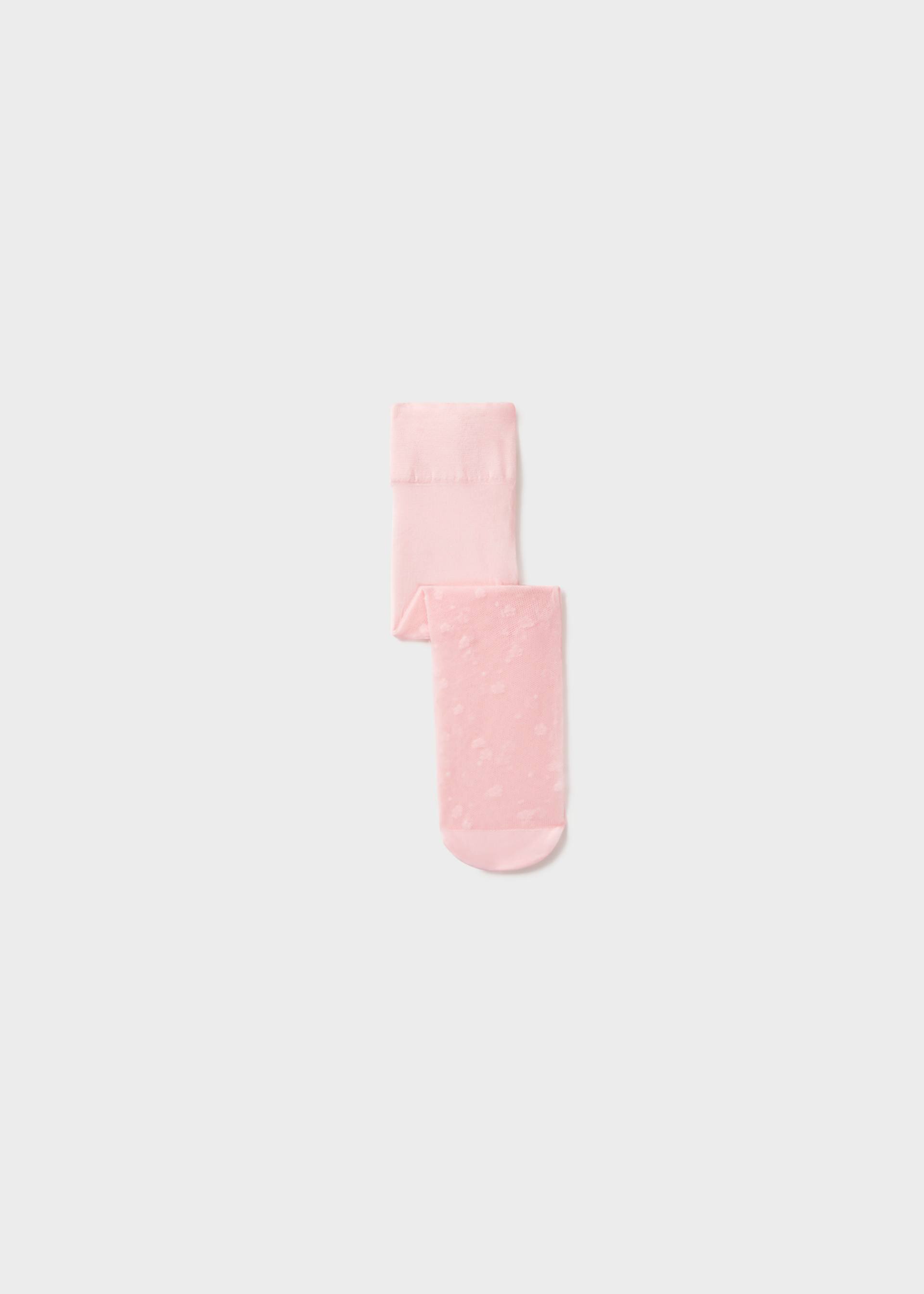 Calzamaglia modello panty jacquard neonata