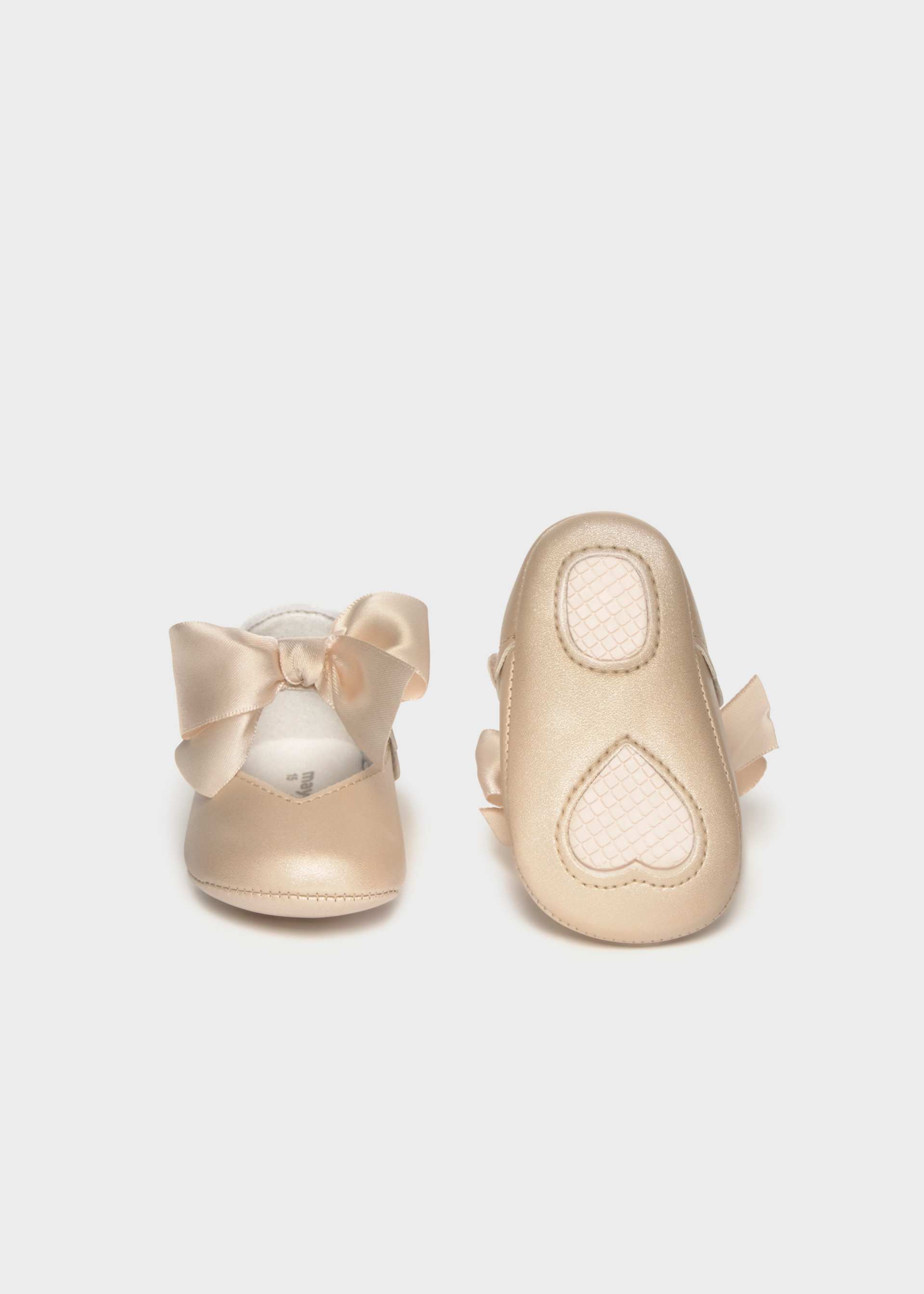 Newborn ceremony bow Mary Janes