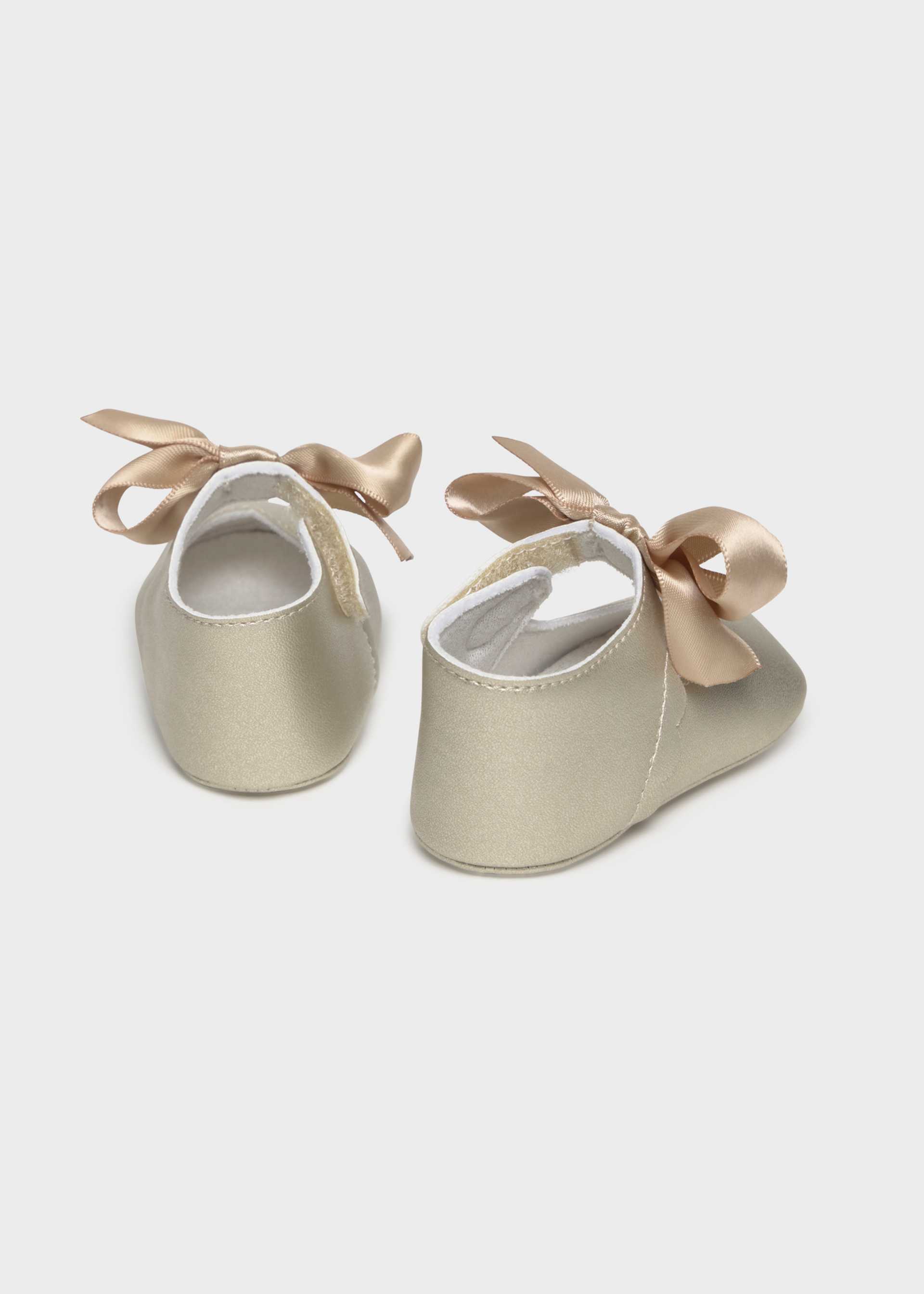 Newborn Girl Bow Mary Janes