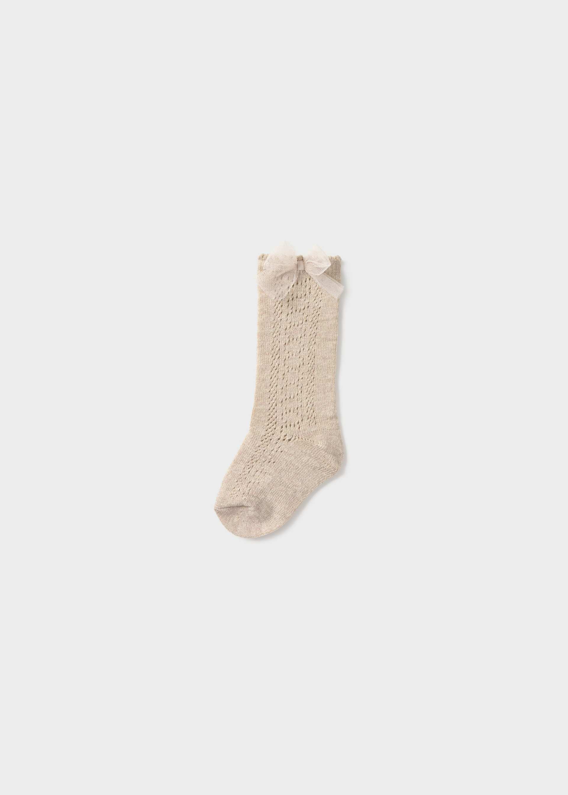 Baby bow sock