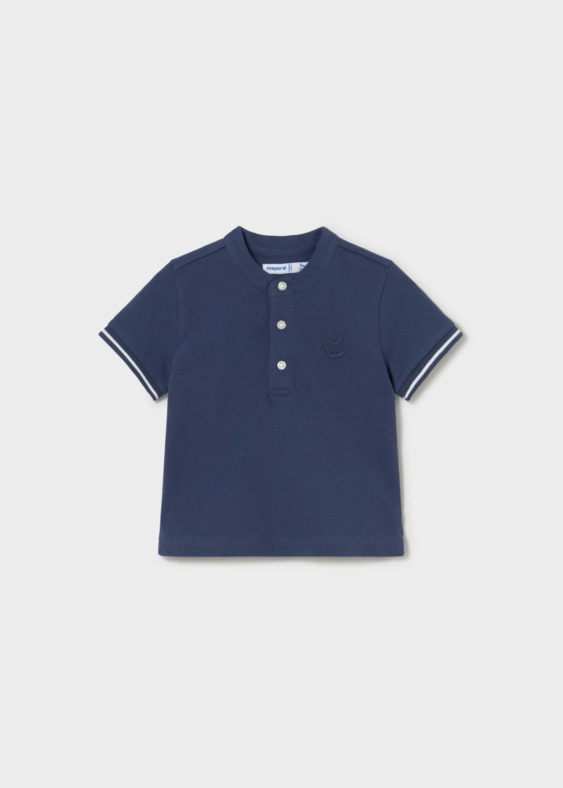 Polo collo alla coreana neonato