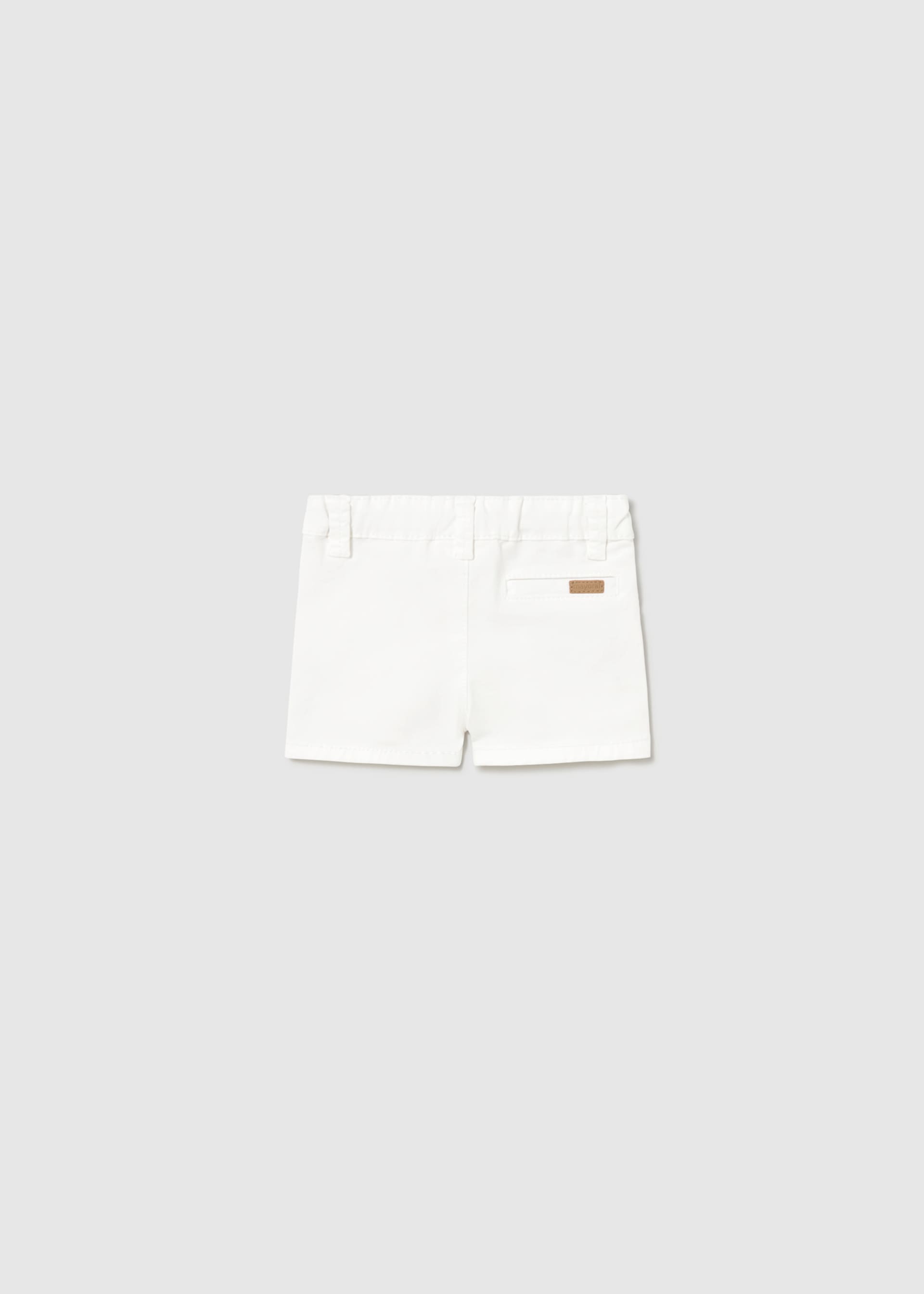 Newborn Boy Twill Shorts