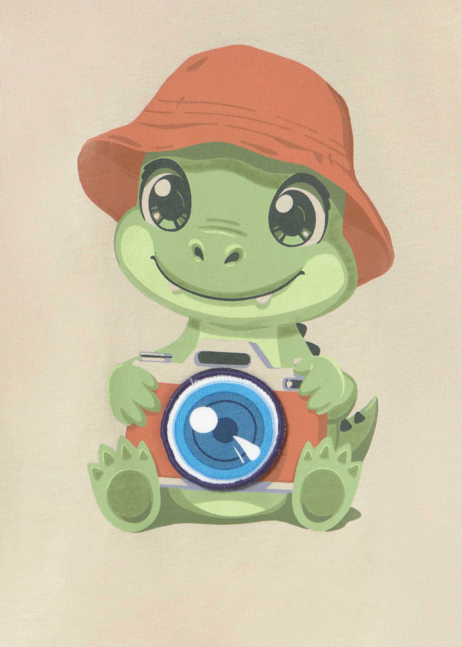 Playera interactiva cámara bebé