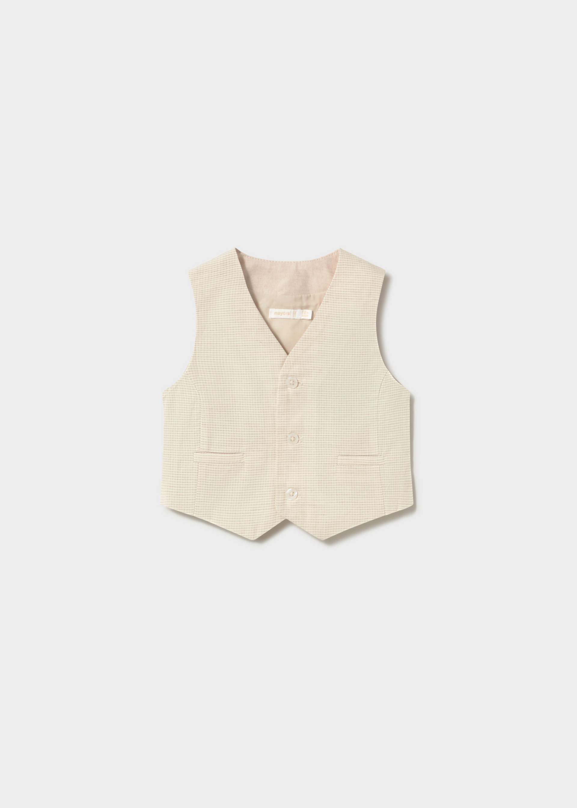 Baby Linen Vest